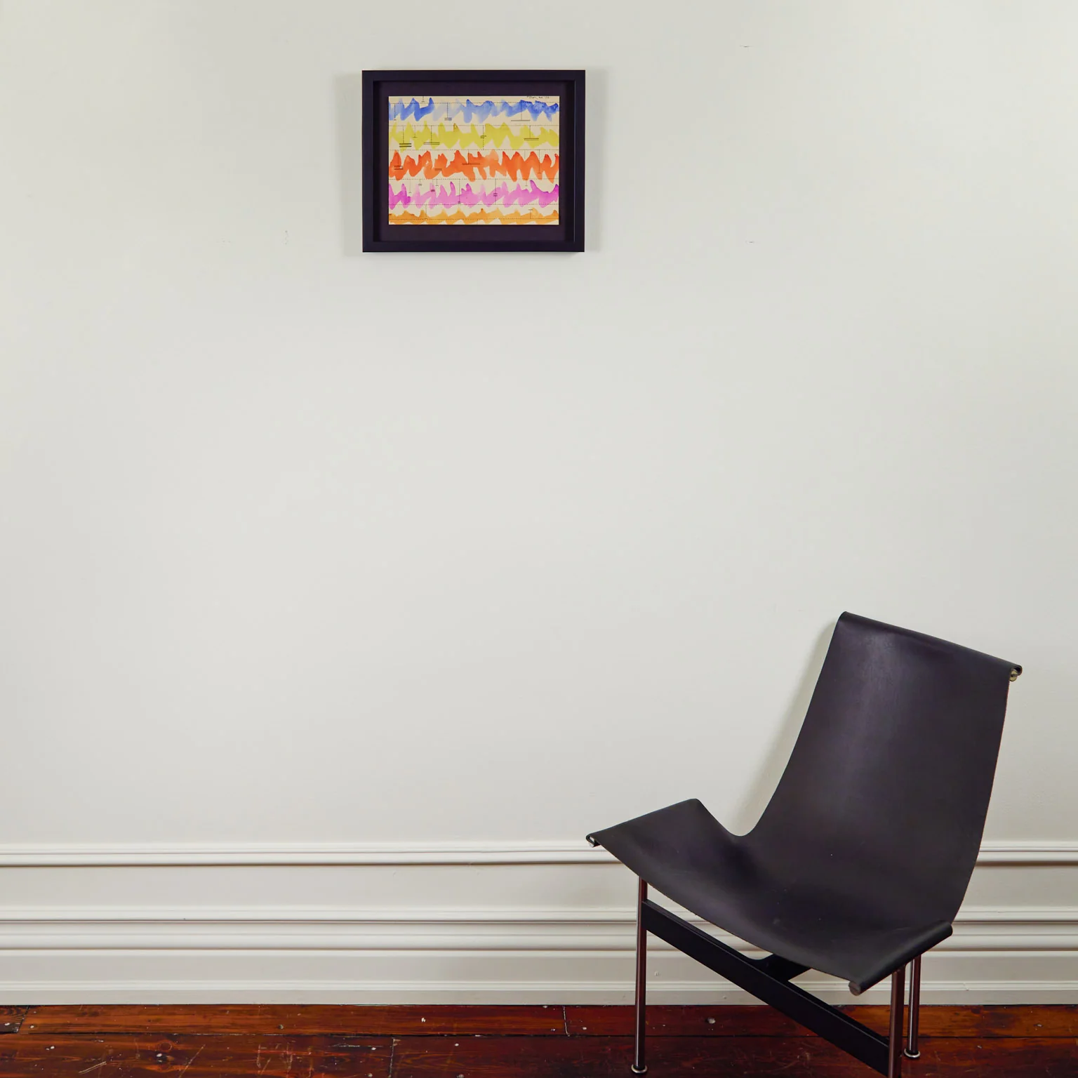 HAROLD TOWN "CAGED CLOUD SCORE" WATERCOLOR, 1973 - Image 8