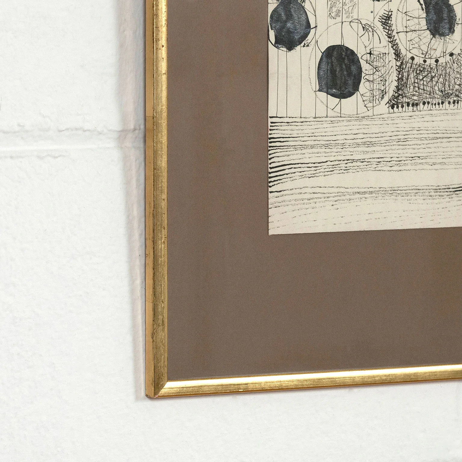 HAROLD TOWN "DINING ROOM DRAWINGS" TRIPTYCH, 1961 - Image 14