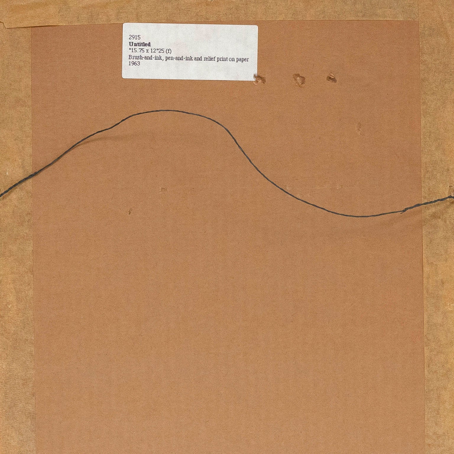 HAROLD TOWN "DINING ROOM DRAWINGS" TRIPTYCH, 1961 - Image 15