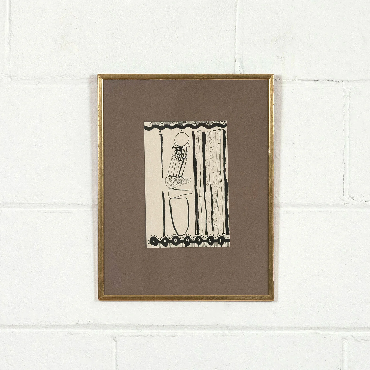 HAROLD TOWN "DINING ROOM DRAWINGS" TRIPTYCH, 1961 - Image 3
