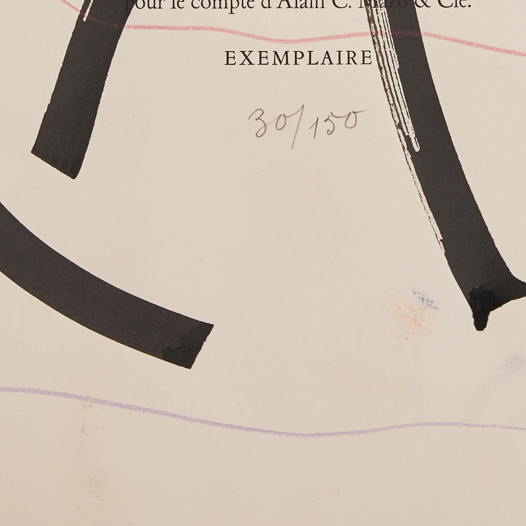 HAROLD TOWN "EXEMPLAIRE" c. 1970 - Image 3