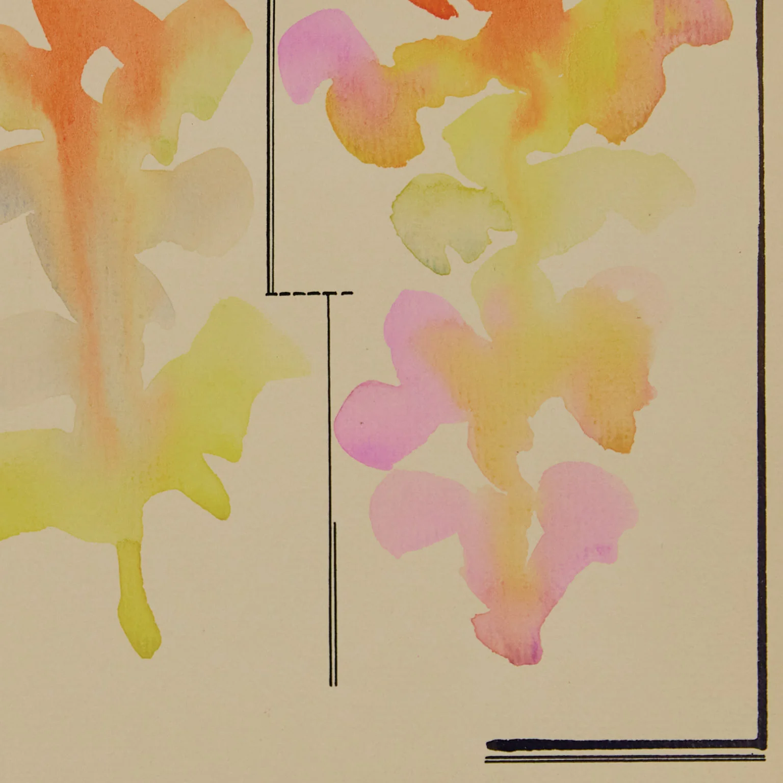 HAROLD TOWN "FOUR CLOUD" WATERCOLOR, 1973 - Image 8