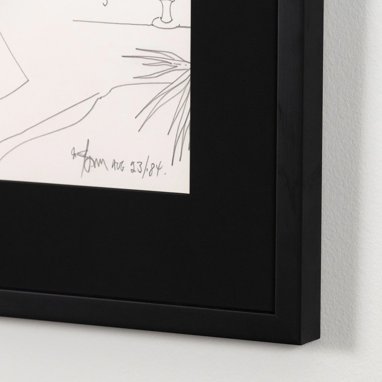 HAROLD TOWN "FOUR NUDES" DRAWING, 1984 - Image 11