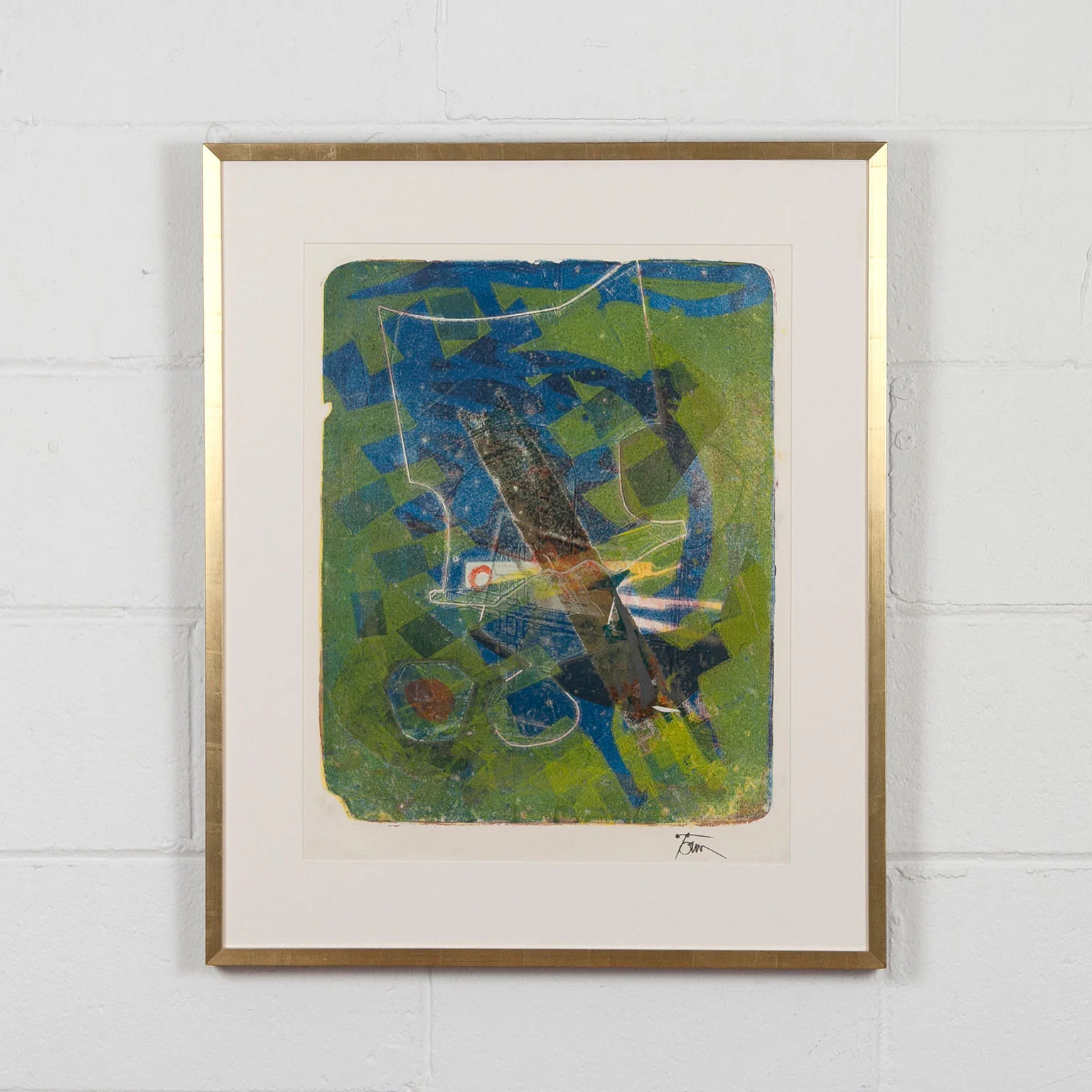 HAROLD TOWN "LAGOON" SINGLE AUTOGRAPHIC PRINT, 1956 - Image 11