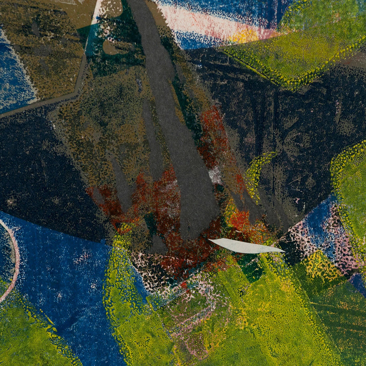 HAROLD TOWN "LAGOON" SINGLE AUTOGRAPHIC PRINT, 1956 - Image 5