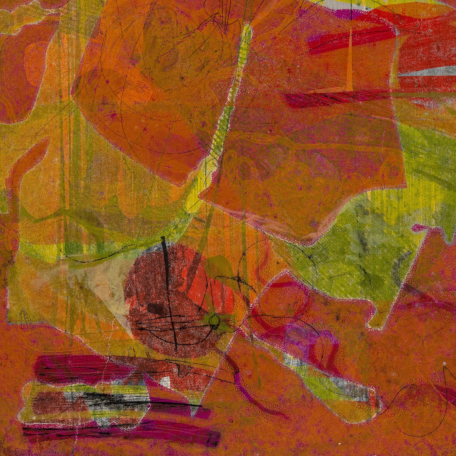 HAROLD TOWN "SHUNG KANG" SINGLE AUTOGRAPHIC PRINT, 1956 - Image 11