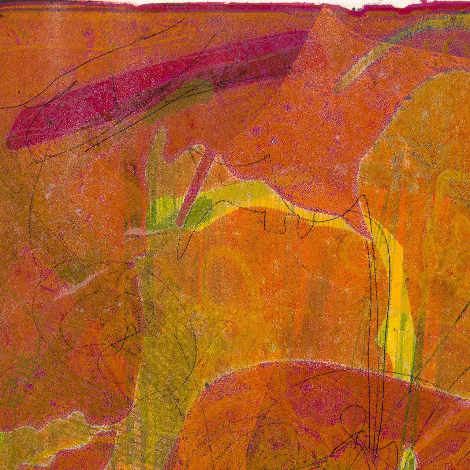 HAROLD TOWN "SHUNG KANG" SINGLE AUTOGRAPHIC PRINT, 1956 - Image 12