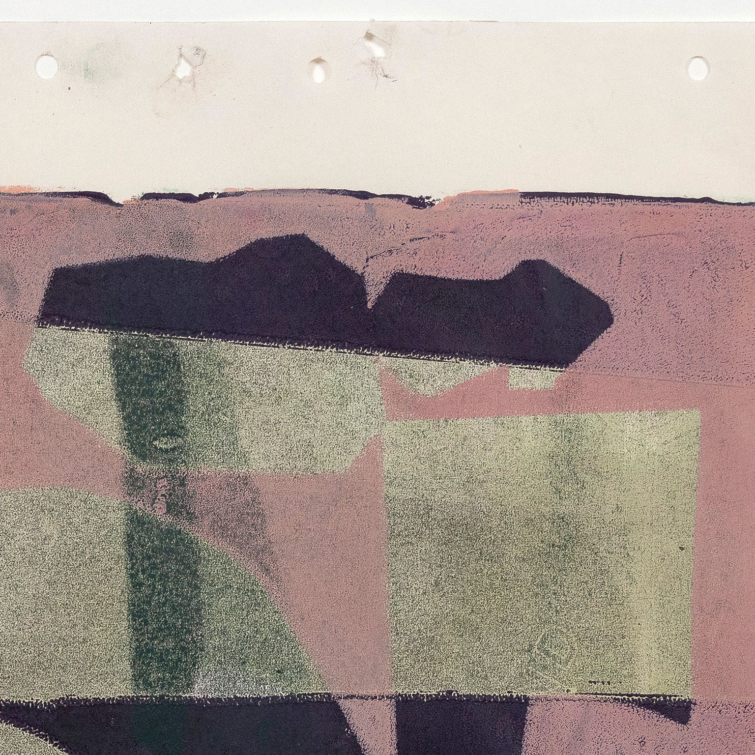 HAROLD TOWN "MAUVE MAGIC" SINGLE AUTOGRAPHIC PRINT, 1955 - Image 5