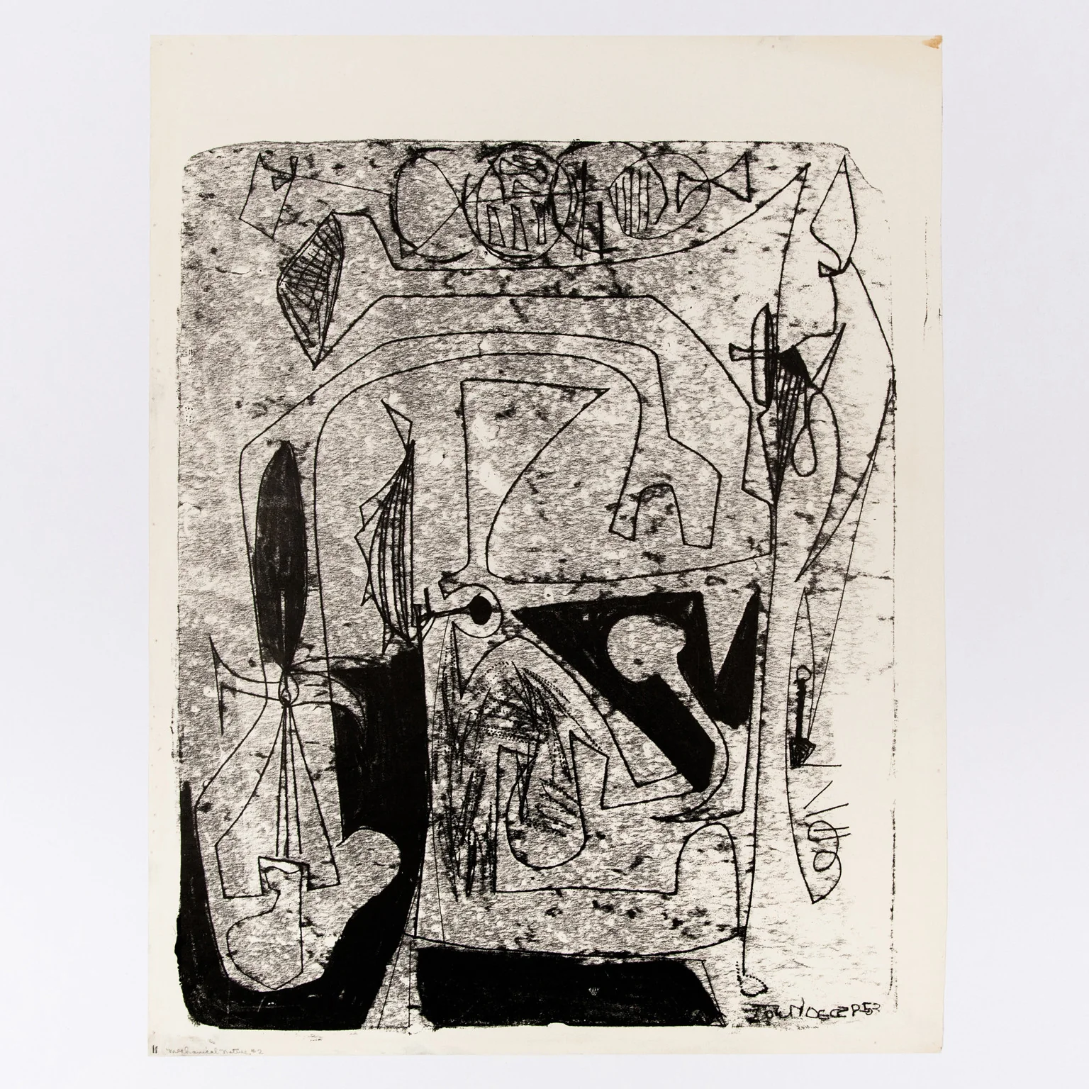 HAROLD TOWN "MECHANICAL NATURE" SAP, 1953 - Image 12