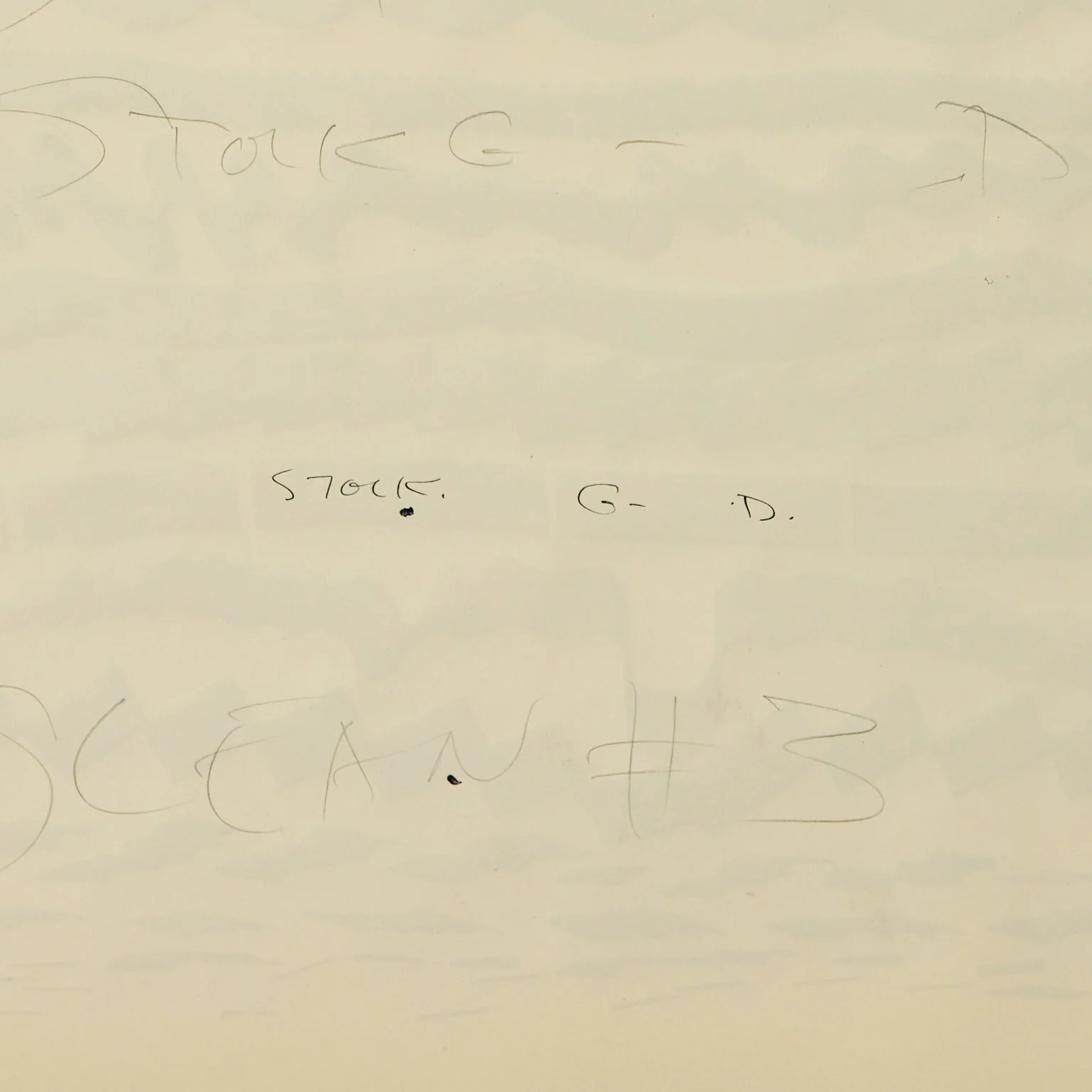HAROLD TOWN "OCEAN #3" DRAWING, 1979 - Image 10