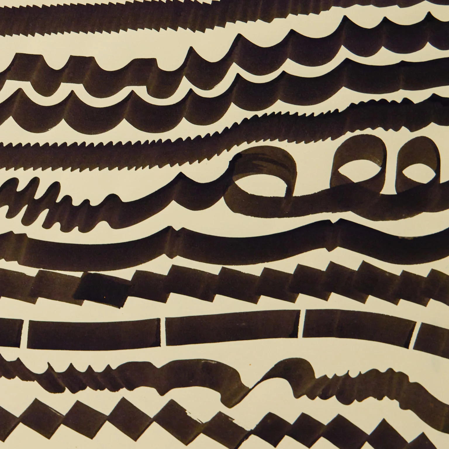 HAROLD TOWN "OCEAN #3" DRAWING, 1979 - Image 6