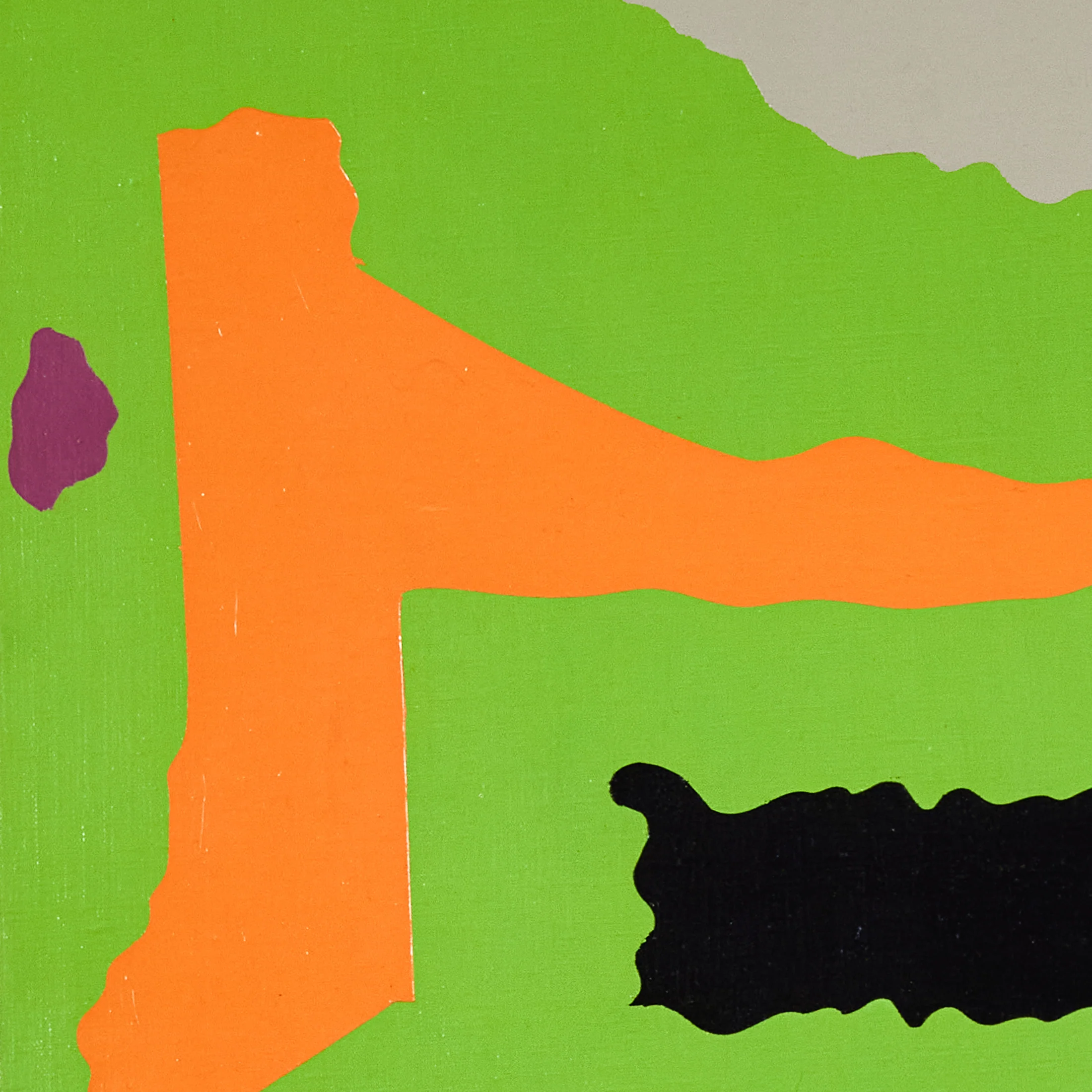 HAROLD TOWN "PARK #52" OIL ON CANVAS, 1973 - Image 11