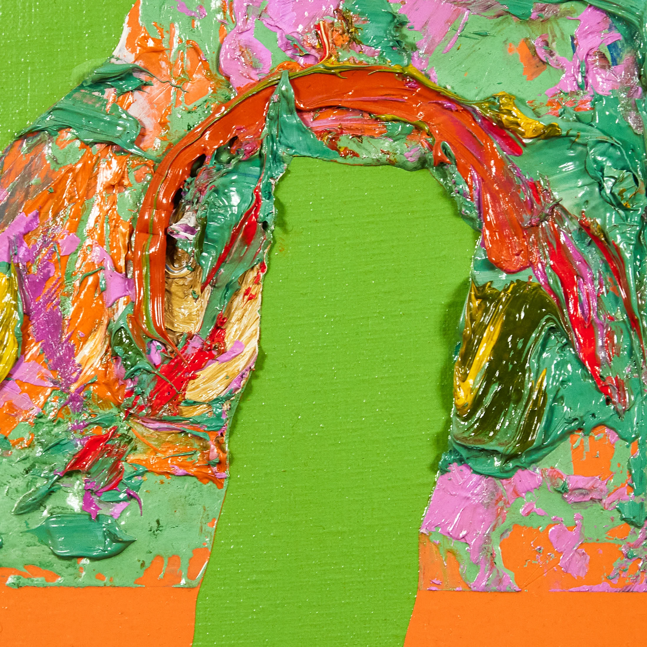 HAROLD TOWN "PARK #52" OIL ON CANVAS, 1973 - Image 7