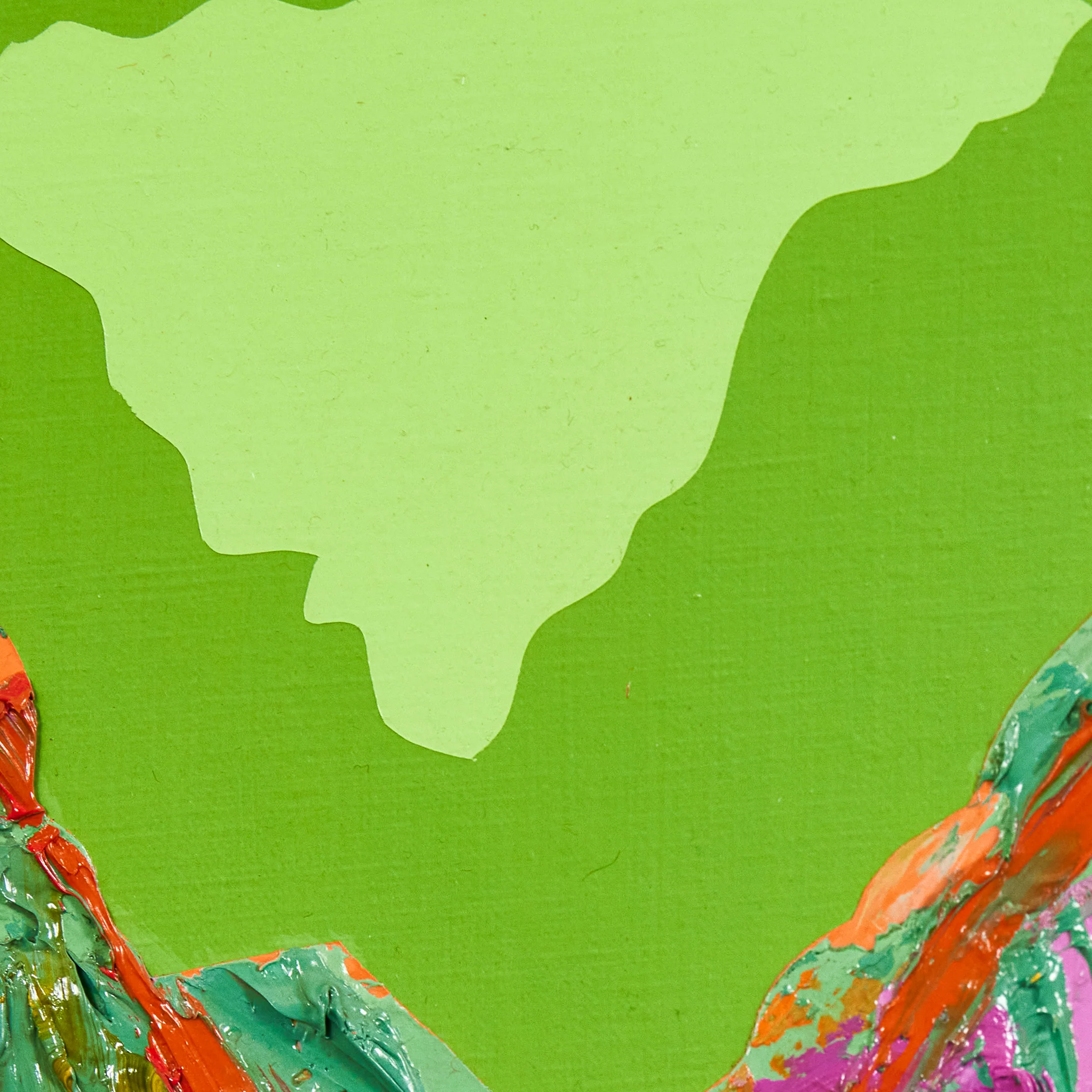 HAROLD TOWN "PARK #52" OIL ON CANVAS, 1973 - Image 9