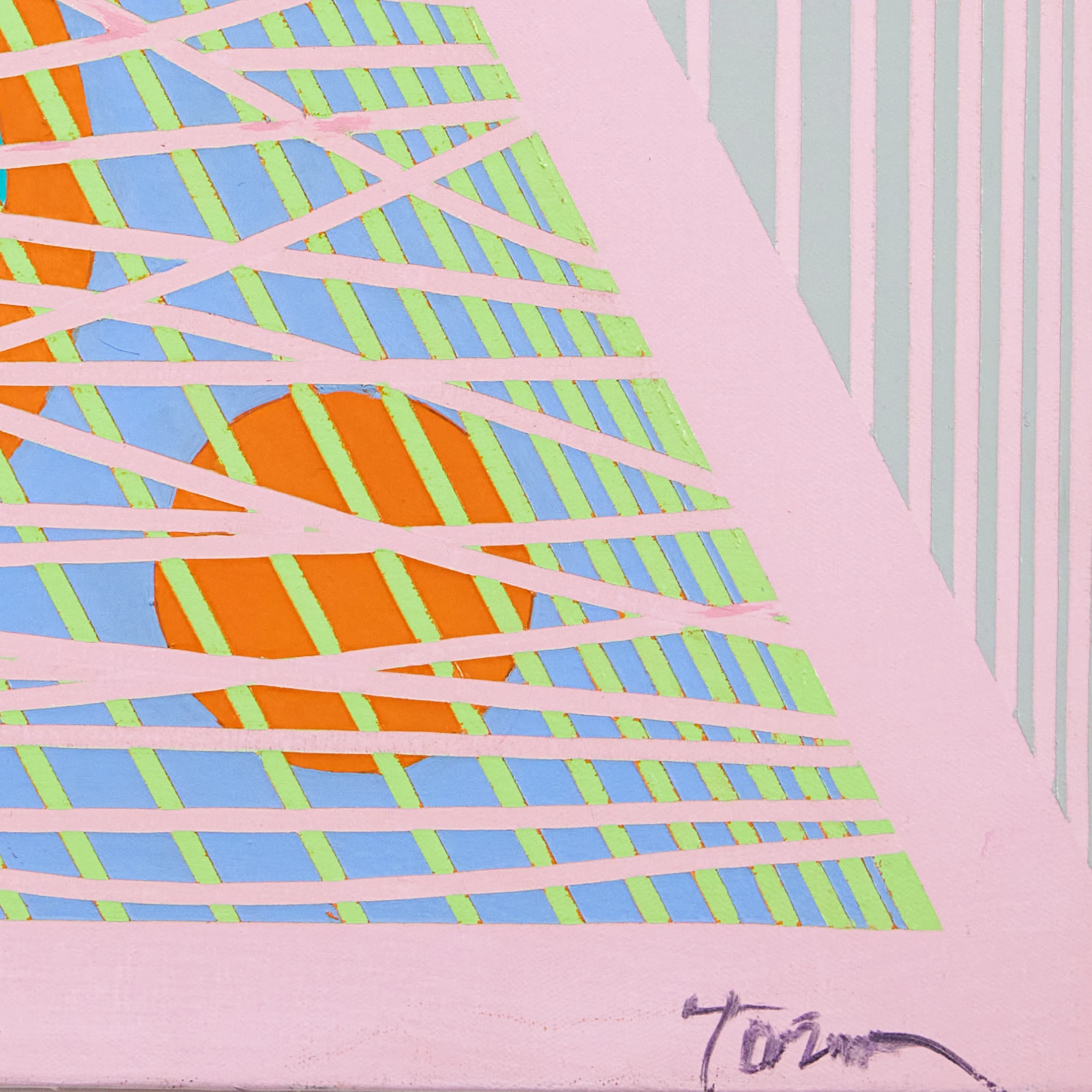 HAROLD TOWN "SILENT LIGHT" PAINTING, 1969 - Image 3