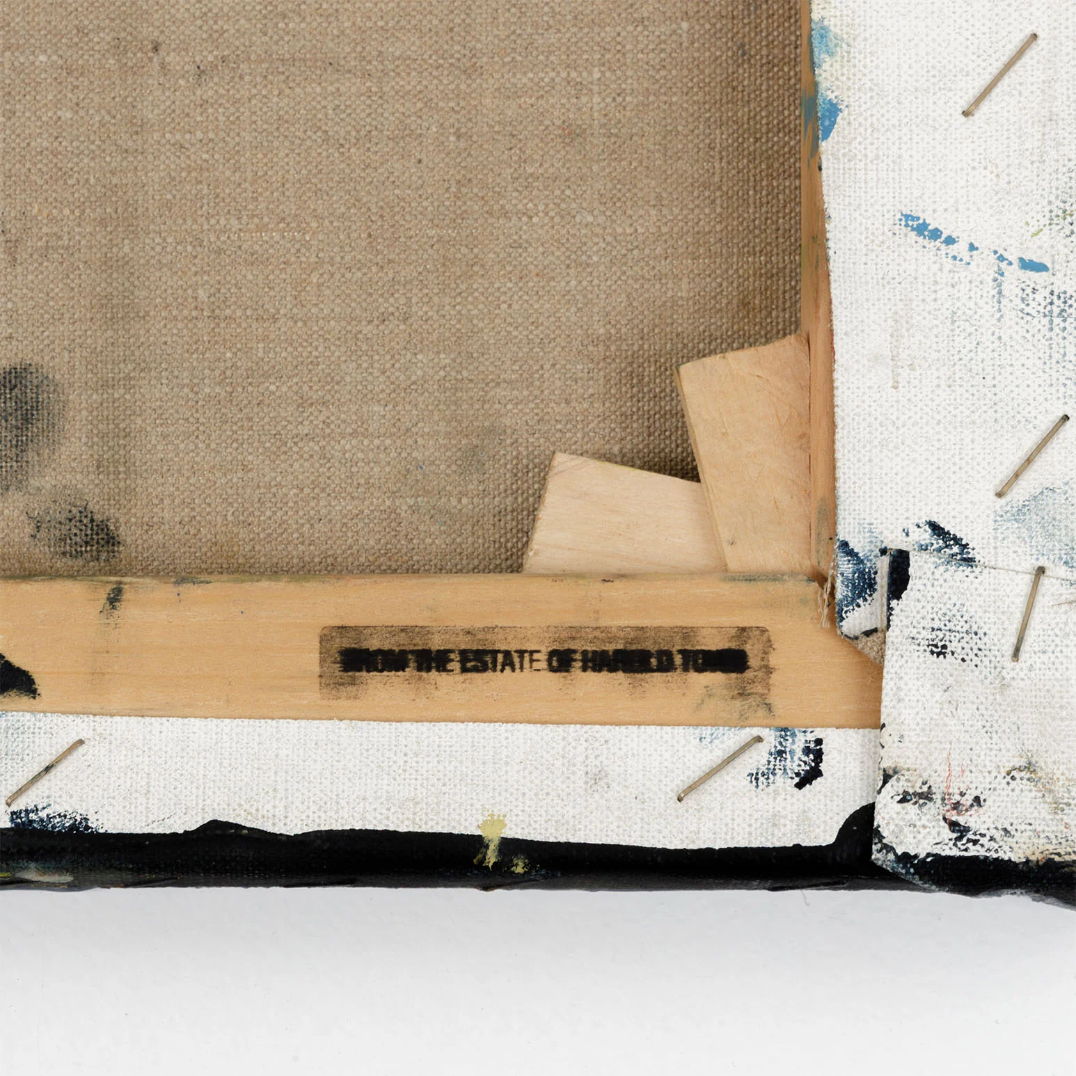 HAROLD TOWN "SNAP" OIL AND LUCITE ON CANVAS, c. 1973 - Image 9