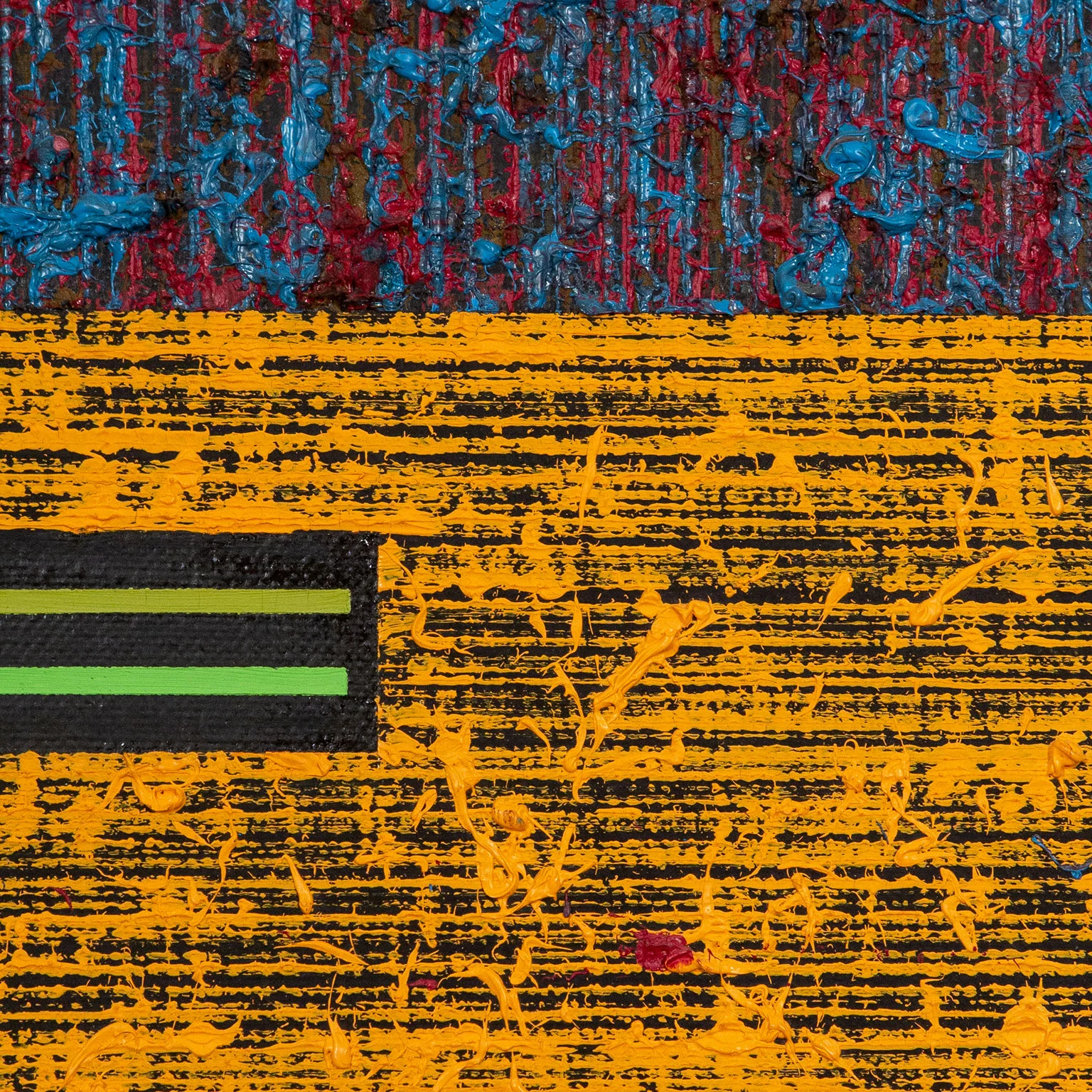 HAROLD TOWN "SNAP PAINTING 45", 1973 - Image 4