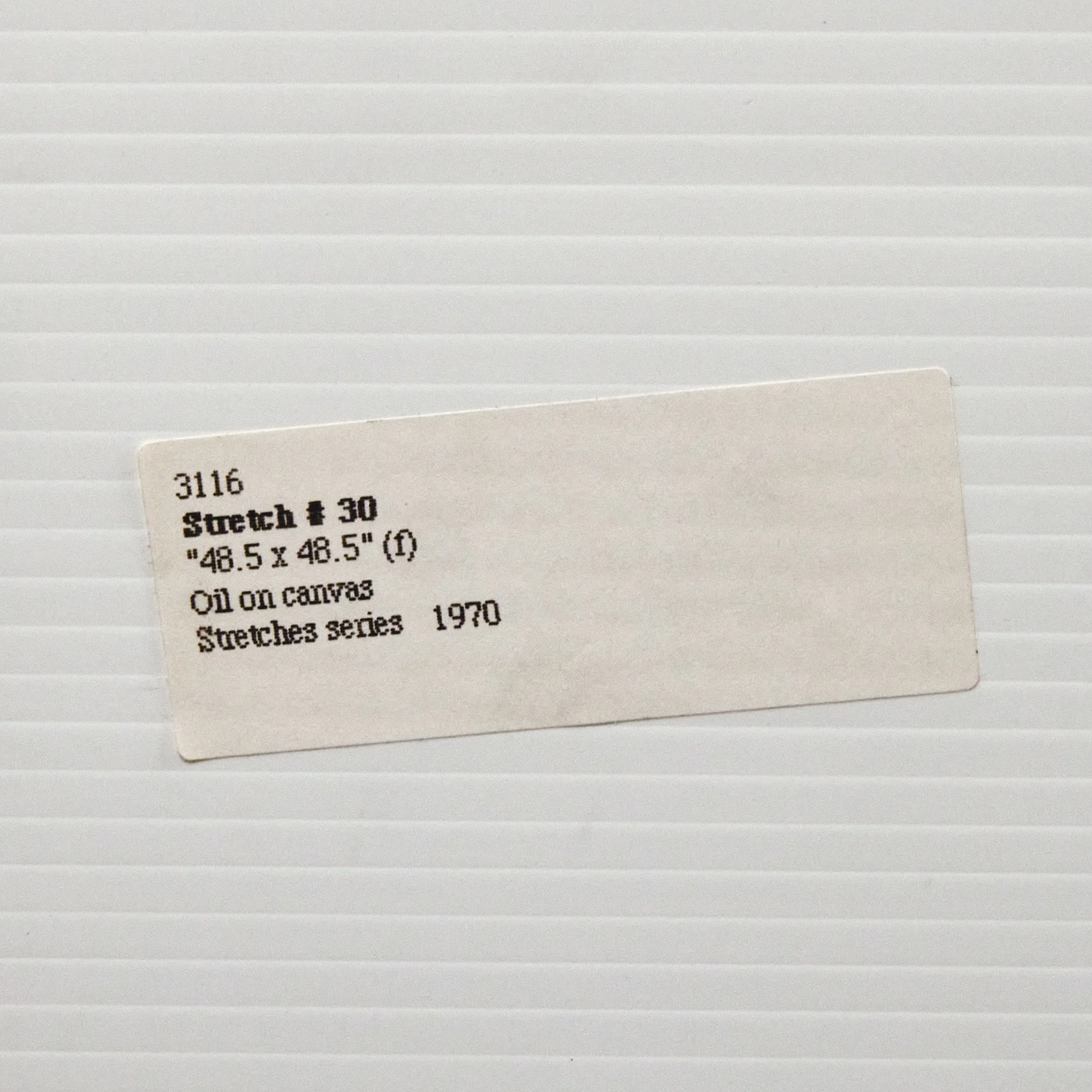 HAROLD TOWN "STRETCH #30" PAINTING, 1970 - Image 7