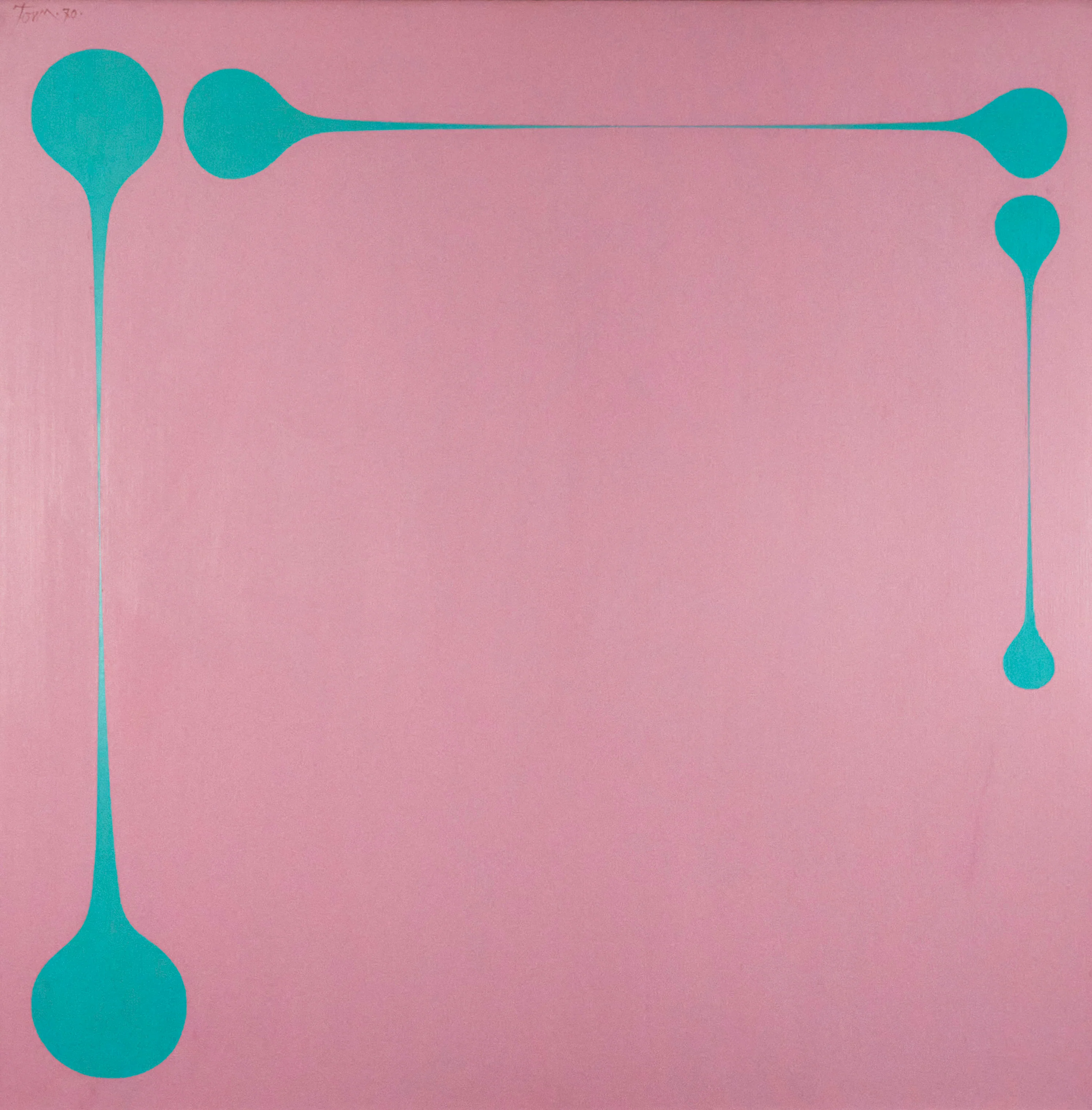 HAROLD TOWN "STRETCH #30" PAINTING, 1970 - Image 9