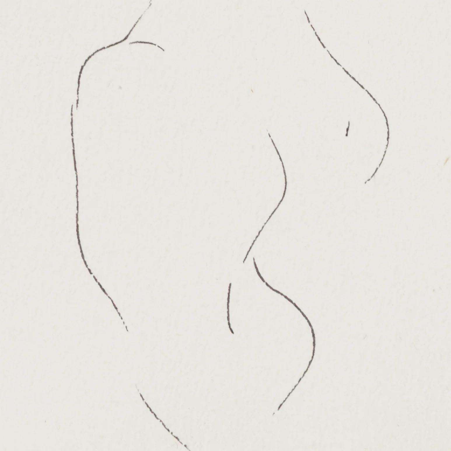 HAROLD TOWN "SURPRISED BUTLER" DRAWING, 1957 - Image 8