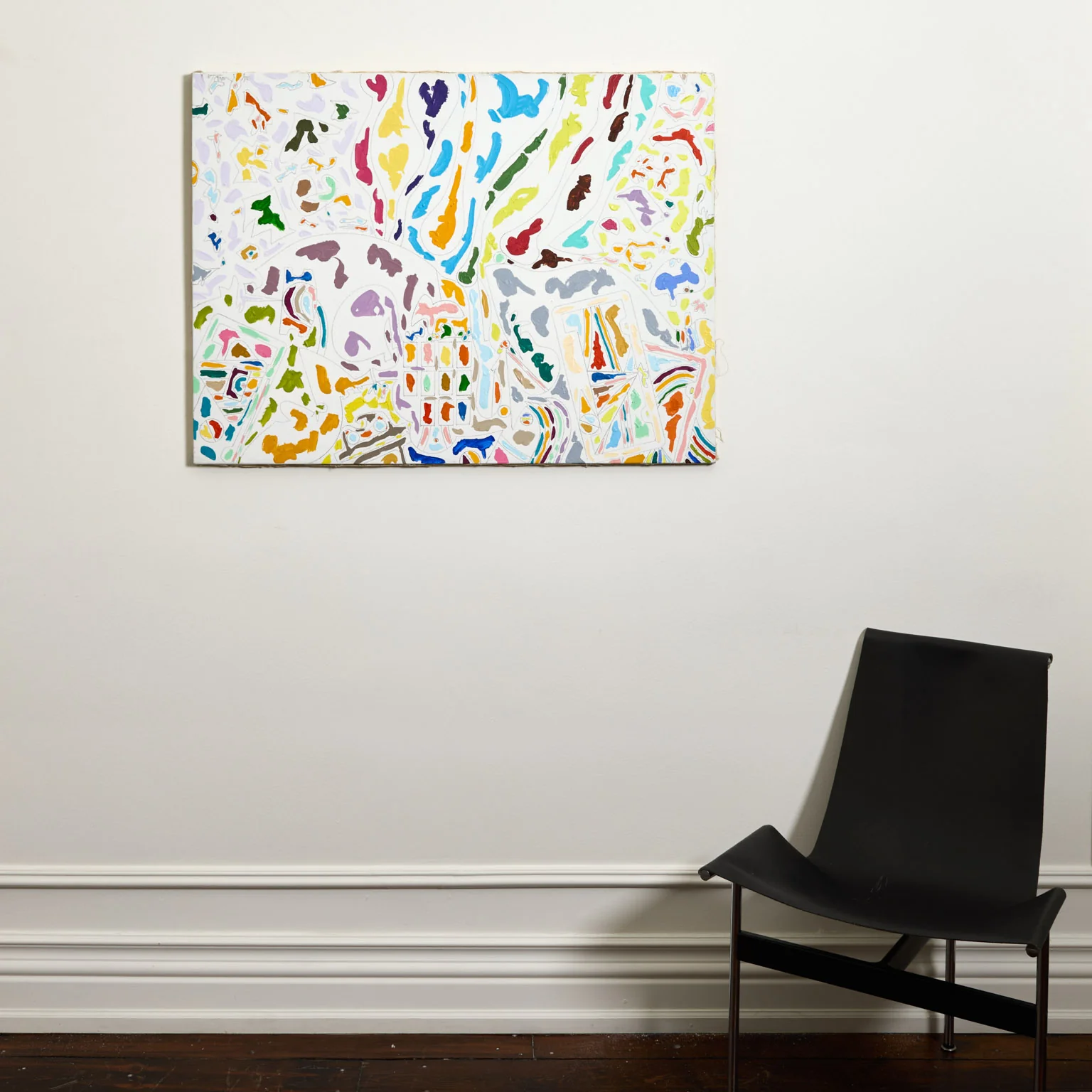 HAROLD TOWN "SWATCH #3" PAINTING, 1987 - Image 12