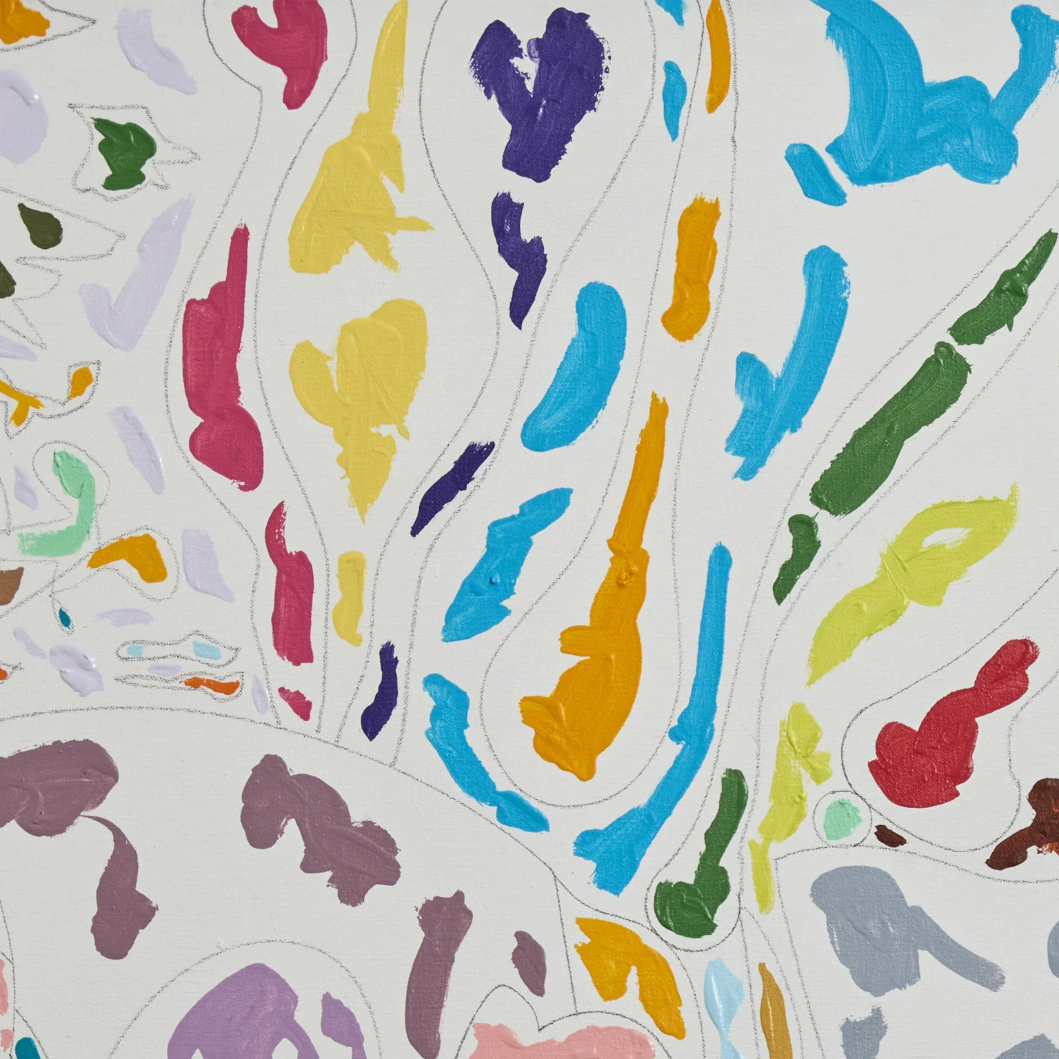 HAROLD TOWN "SWATCH #3" PAINTING, 1987 - Image 7