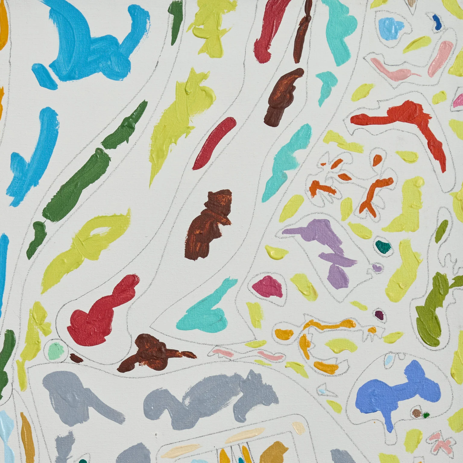 HAROLD TOWN "SWATCH #3" PAINTING, 1987 - Image 8