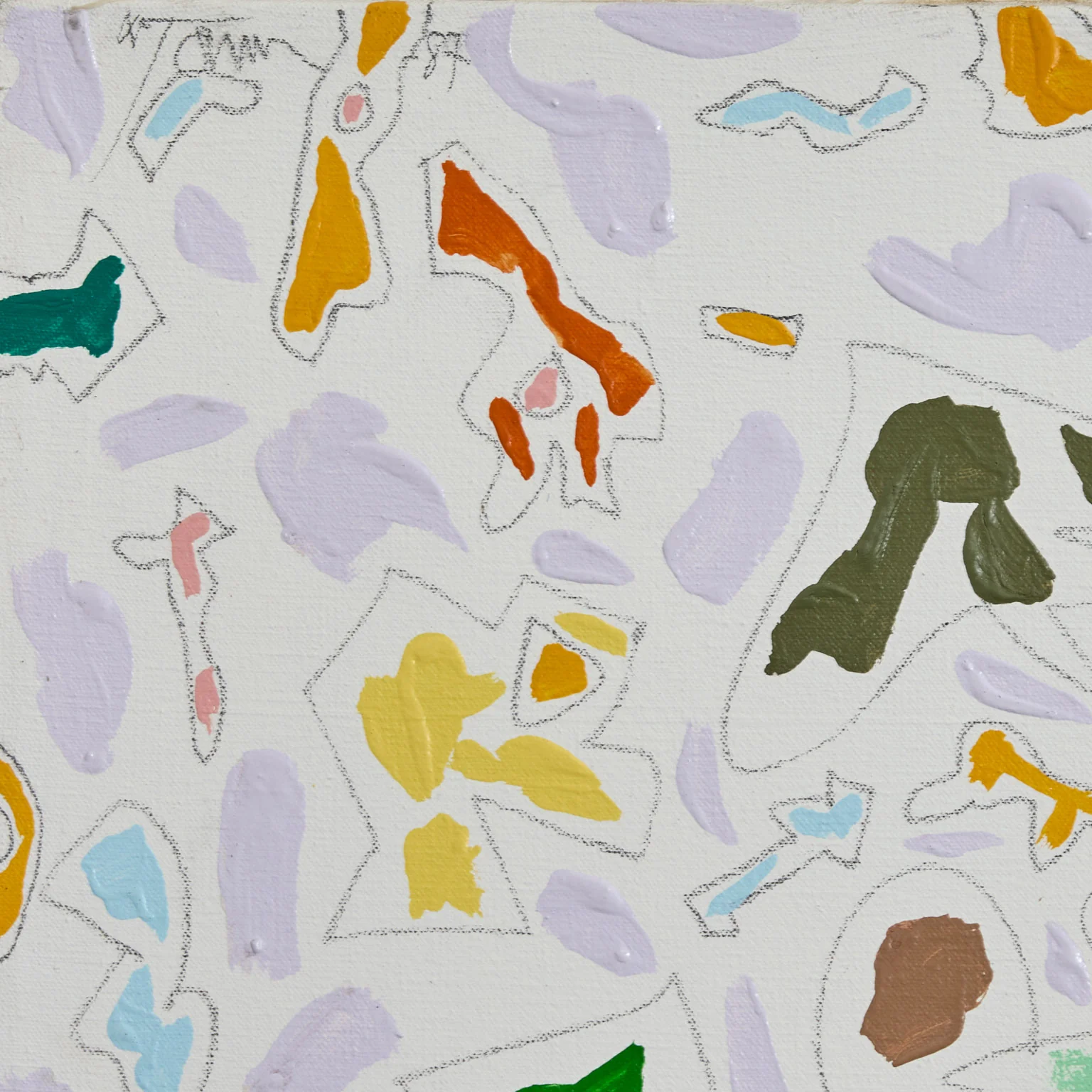 HAROLD TOWN "SWATCH #3" PAINTING, 1987 - Image 9