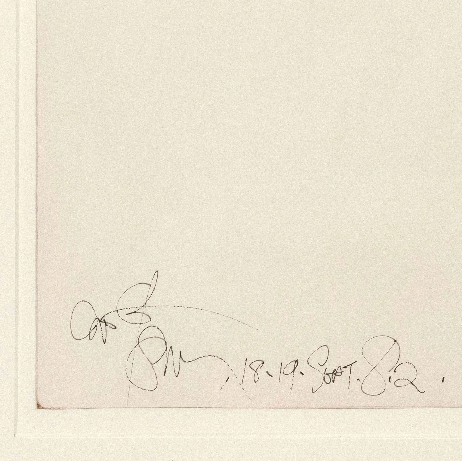 HAROLD TOWN "TOY HORSE #179" DRAWING, 1982 - Image 4