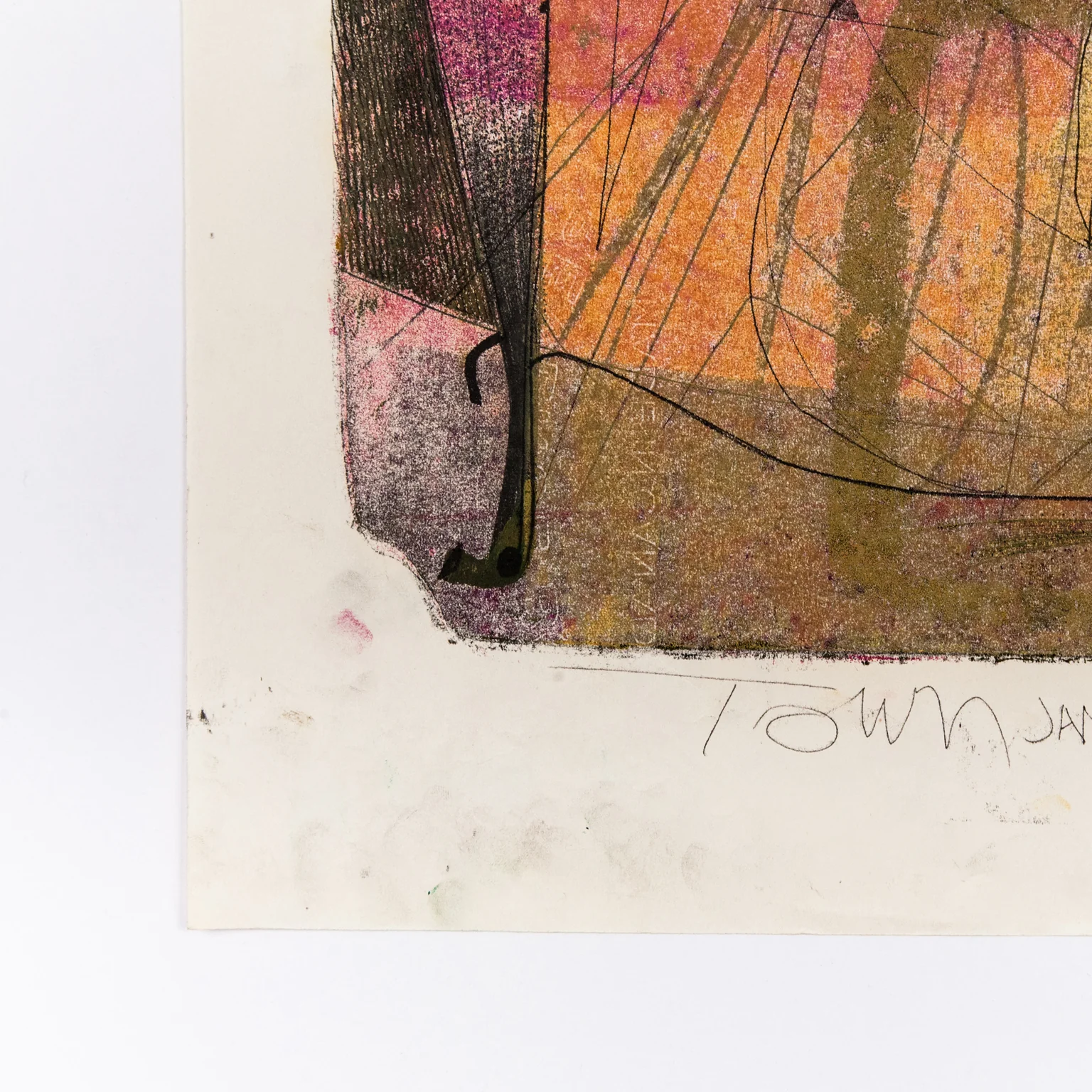 HAROLD TOWN "TRIANGLE BOW" SAP, 1956 - Image 3