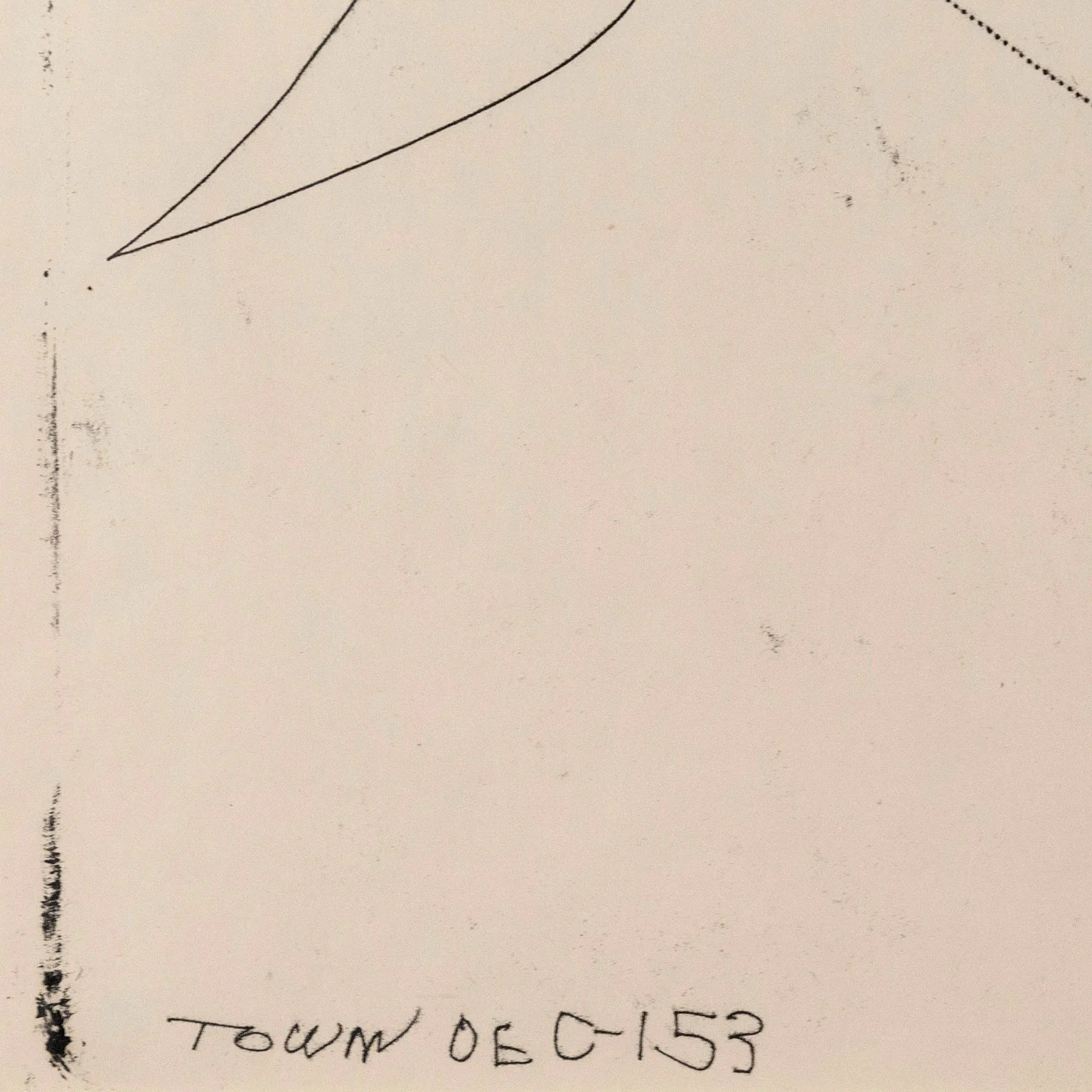 HAROLD TOWN "LINES AND LOOPS" MONOTYPE, 1953 - Image 4