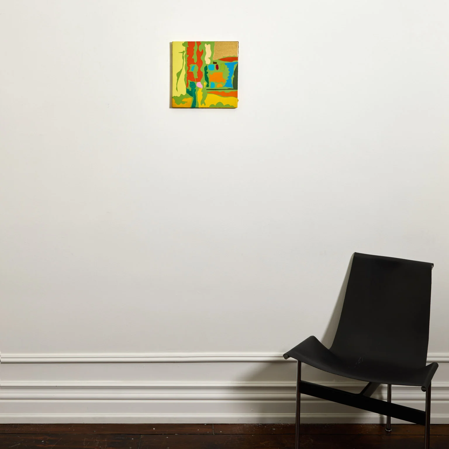 HAROLD TOWN "UNTITLED (PARK)" OIL AND LUCITE ON CANVAS, c. 1973 - Image 8