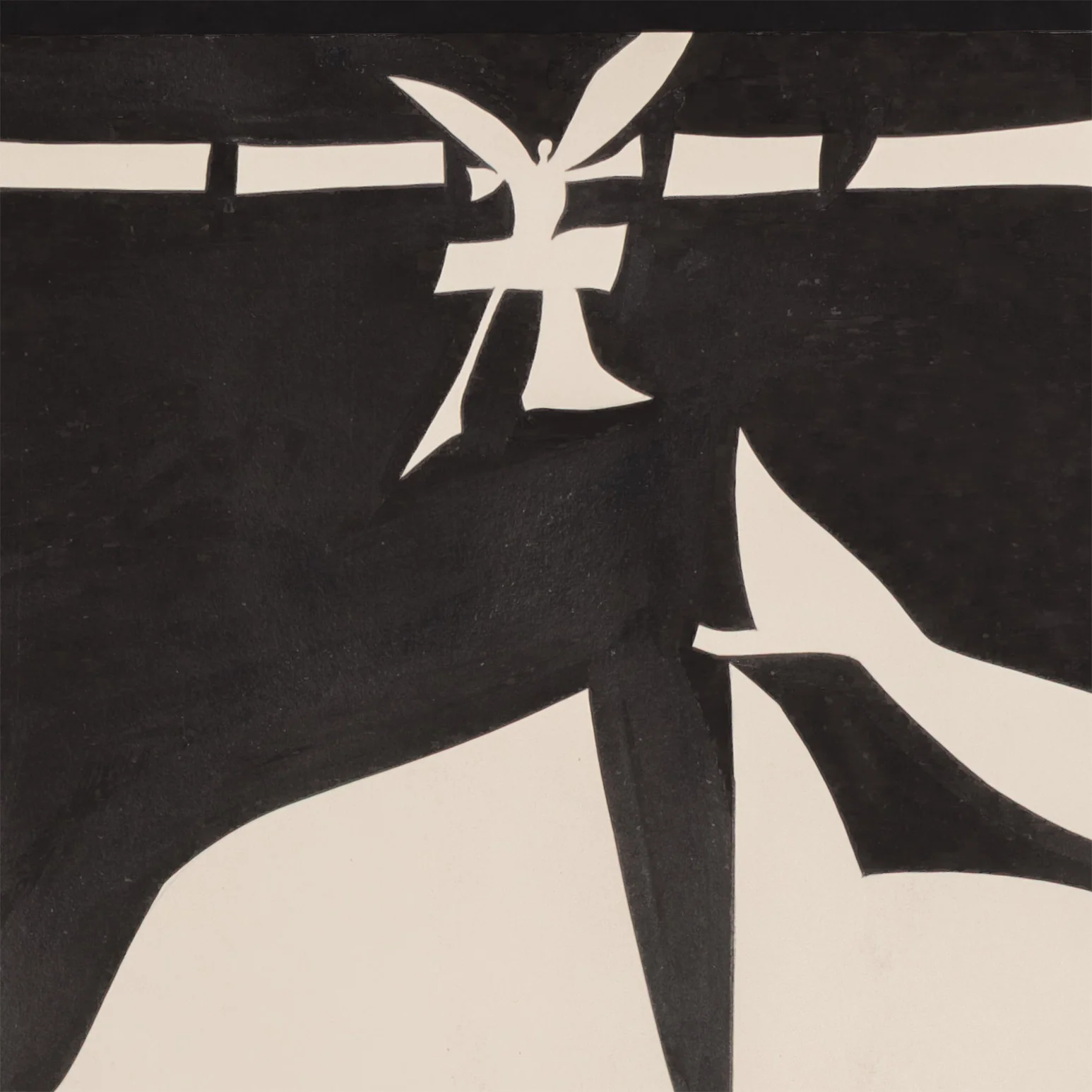 HAROLD TOWN "VALE VARIATION" INK DRAWING, 1977 - Image 9