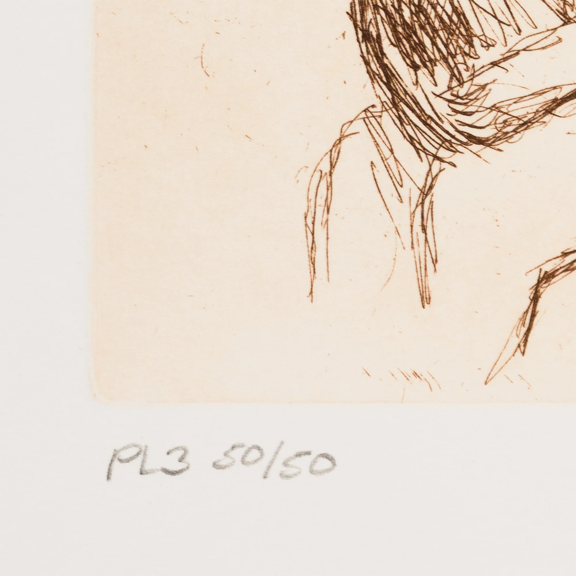 HENRY MOORE "MOTHER AND CHILD - PL 3" ETCHING, 1983 - Image 7