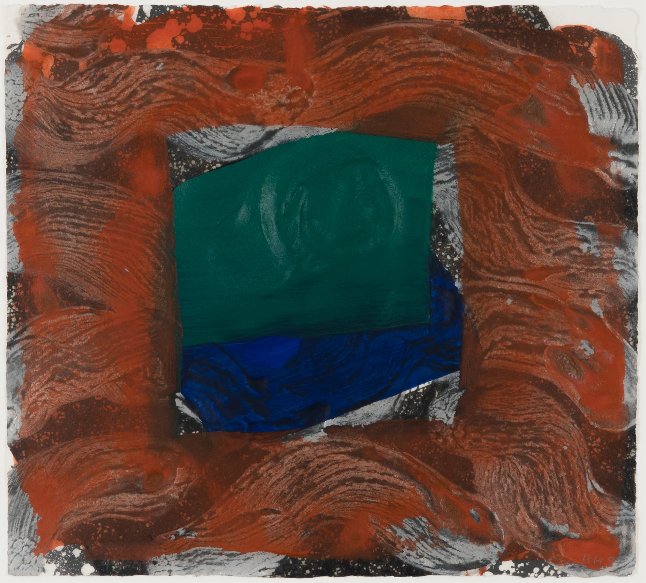 HOWARD HODGKIN "BOOKS FOR THE PARIS REVIEW" ETCHING, 1997 - Image 13