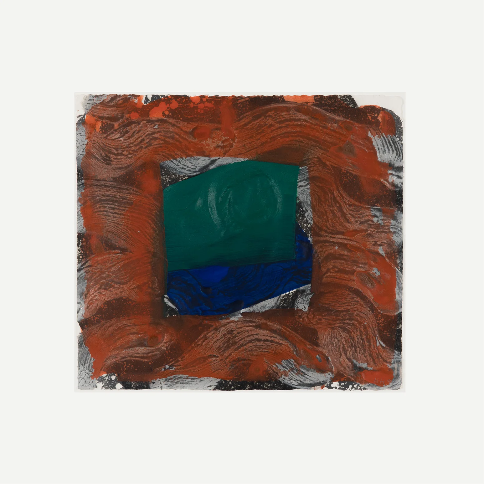 HOWARD HODGKIN "BOOKS FOR THE PARIS REVIEW" ETCHING, 1997 - Image 3