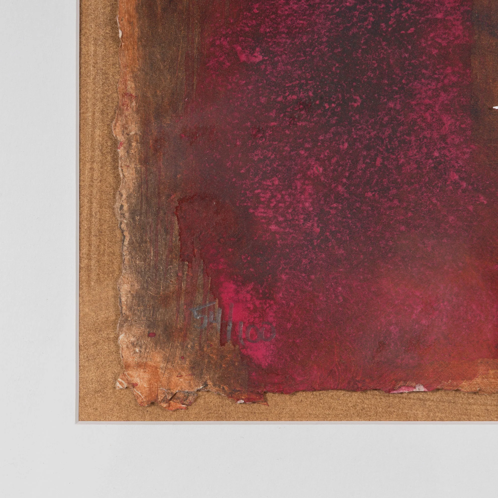 HOWARD HODGKIN "RED LISTENING EAR" 1986 - Image 12