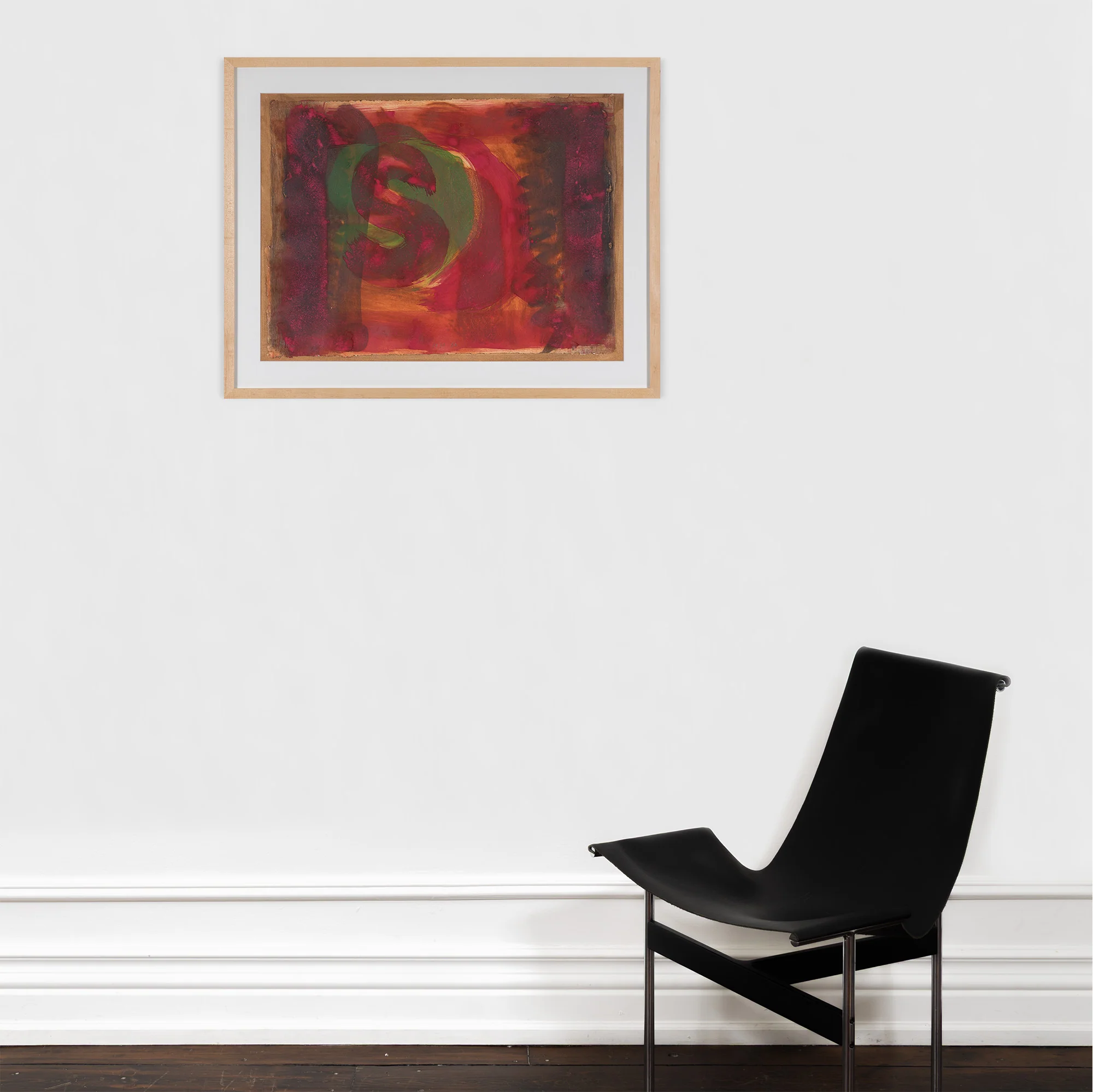HOWARD HODGKIN "RED LISTENING EAR" 1986 - Image 13