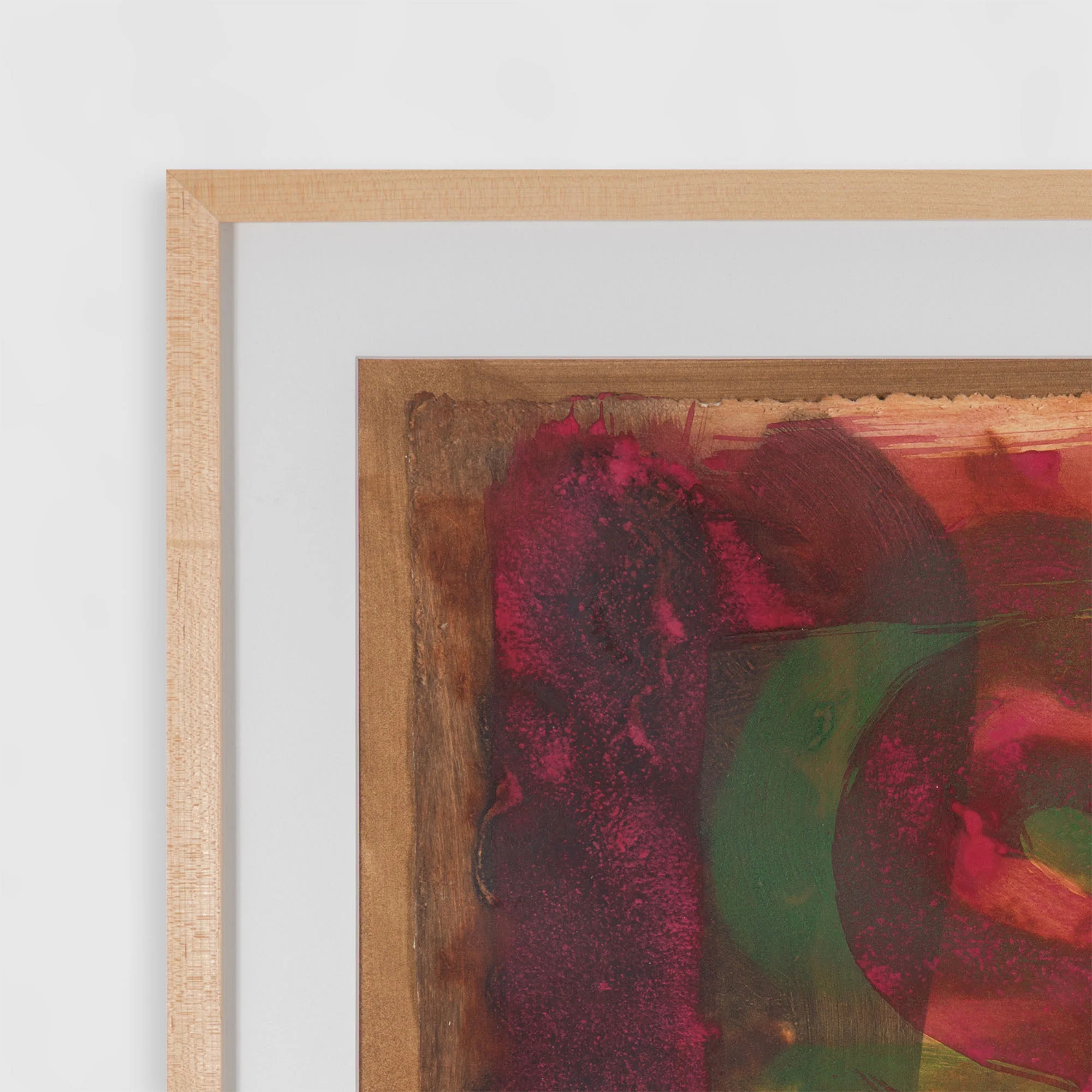 HOWARD HODGKIN "RED LISTENING EAR" 1986 - Image 14