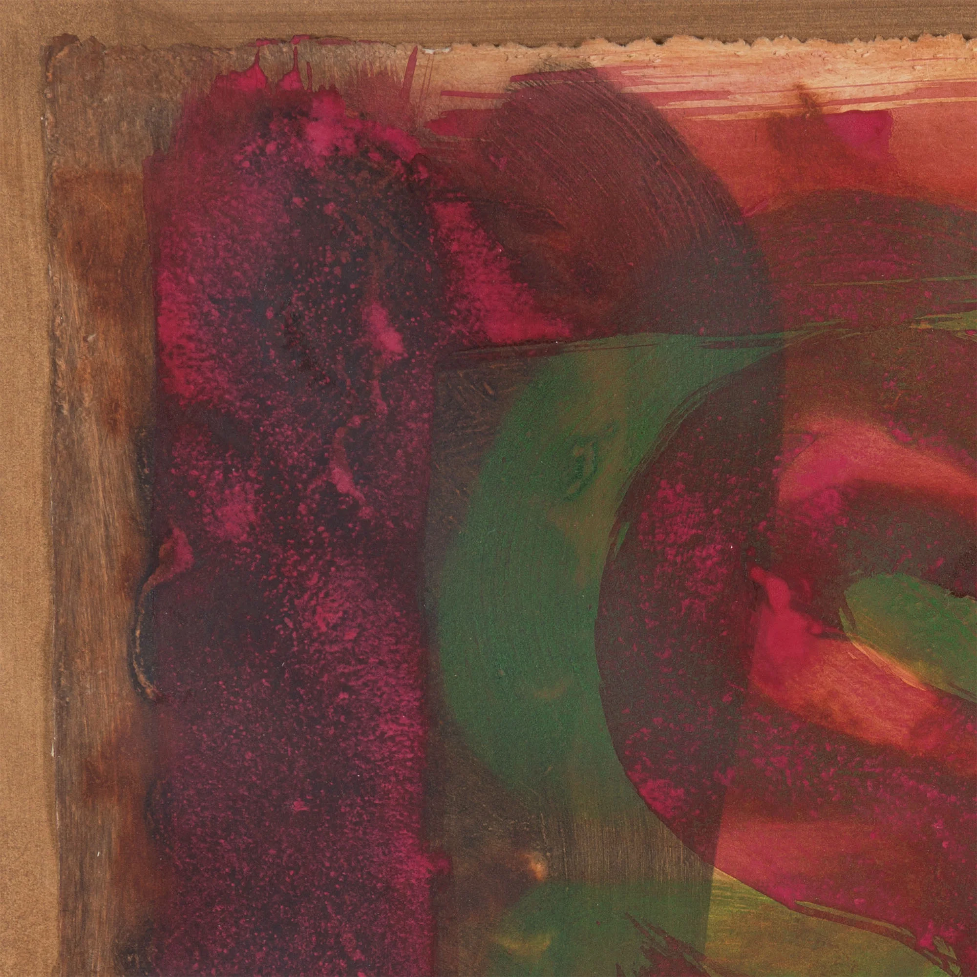 HOWARD HODGKIN "RED LISTENING EAR" 1986 - Image 6