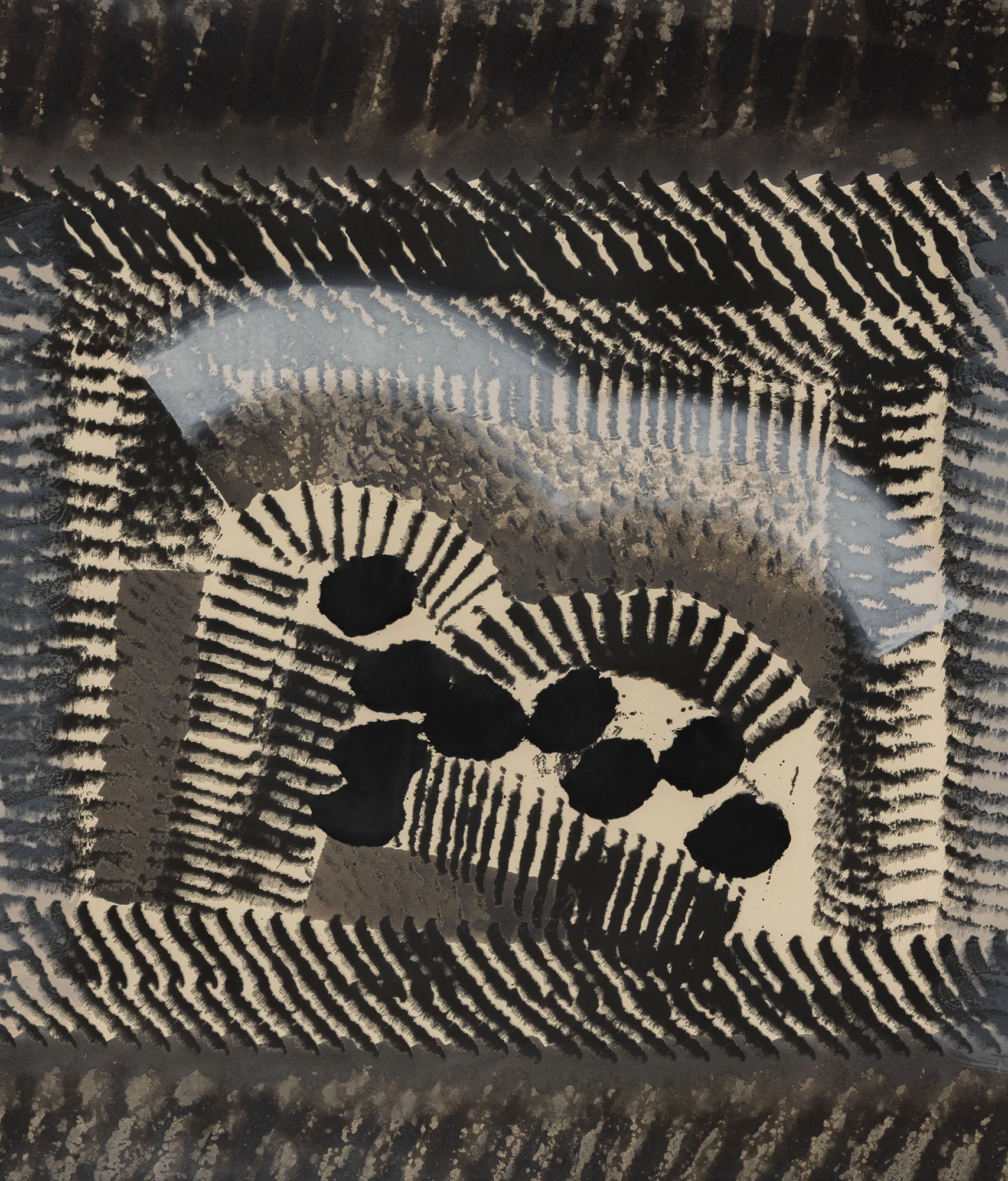 HOWARD HODGKIN "TWO TO GO" LITHOGRAPH, 1981-82