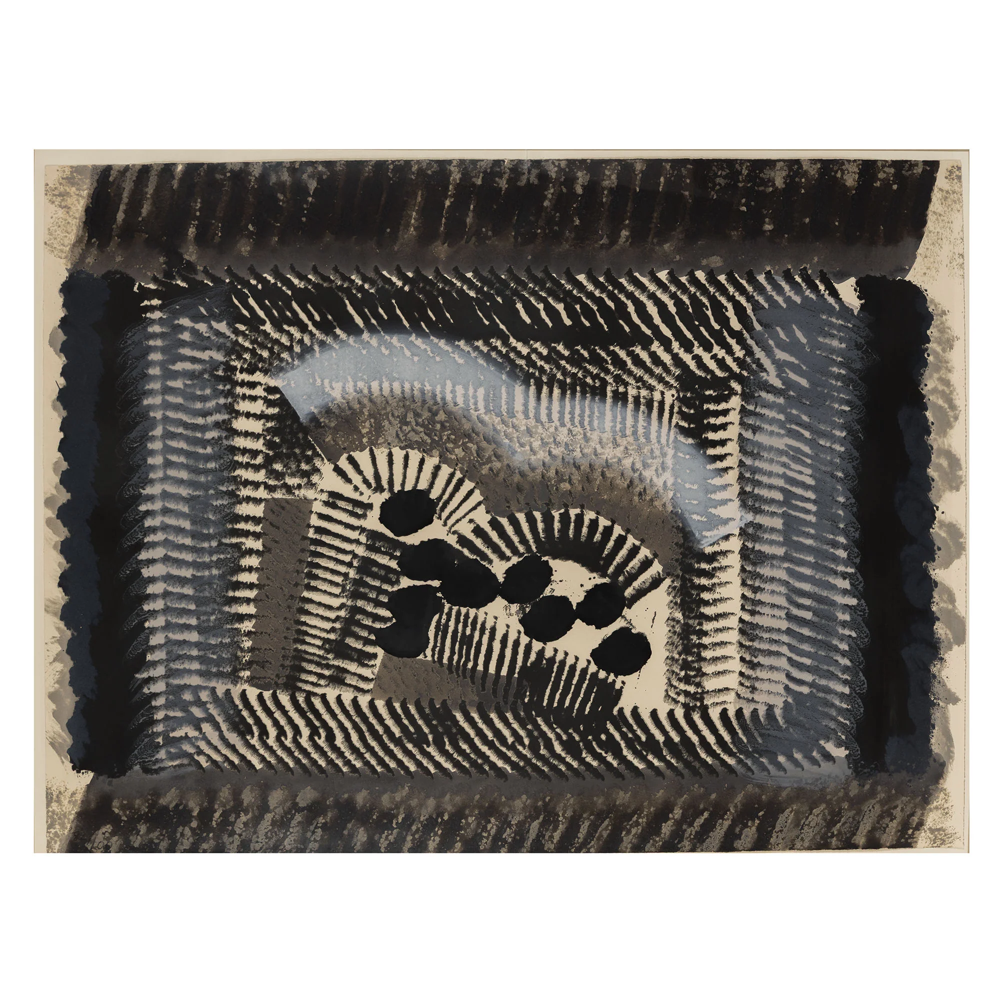 HOWARD HODGKIN "TWO TO GO" LITHOGRAPH, 1981-82 - Image 3