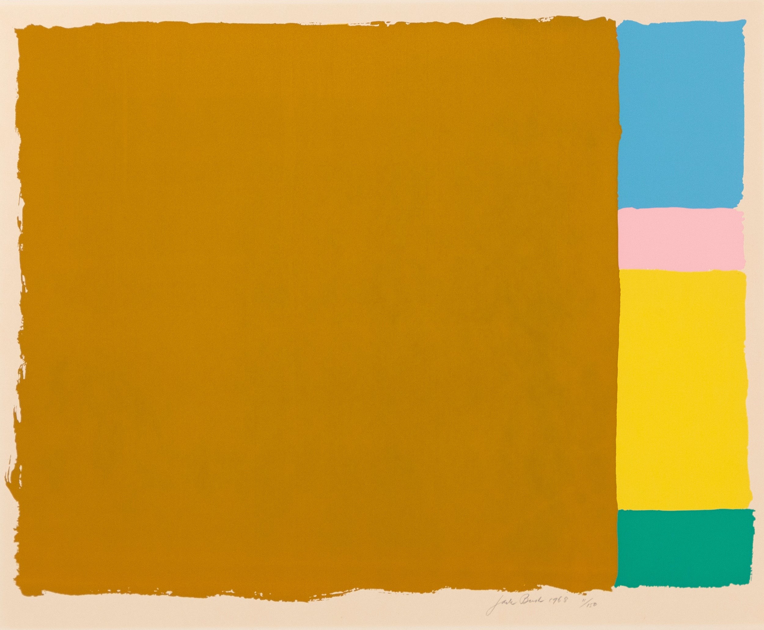 JACK BUSH "FRIDAY MORNING" SERIGRAPH, 1968 - Image 8
