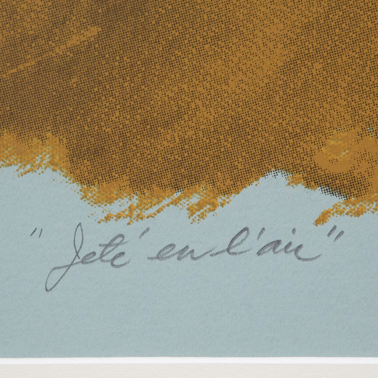 JACK BUSH "JETÉ EN L’AIR" SERIGRAPH, 1976 - Image 10