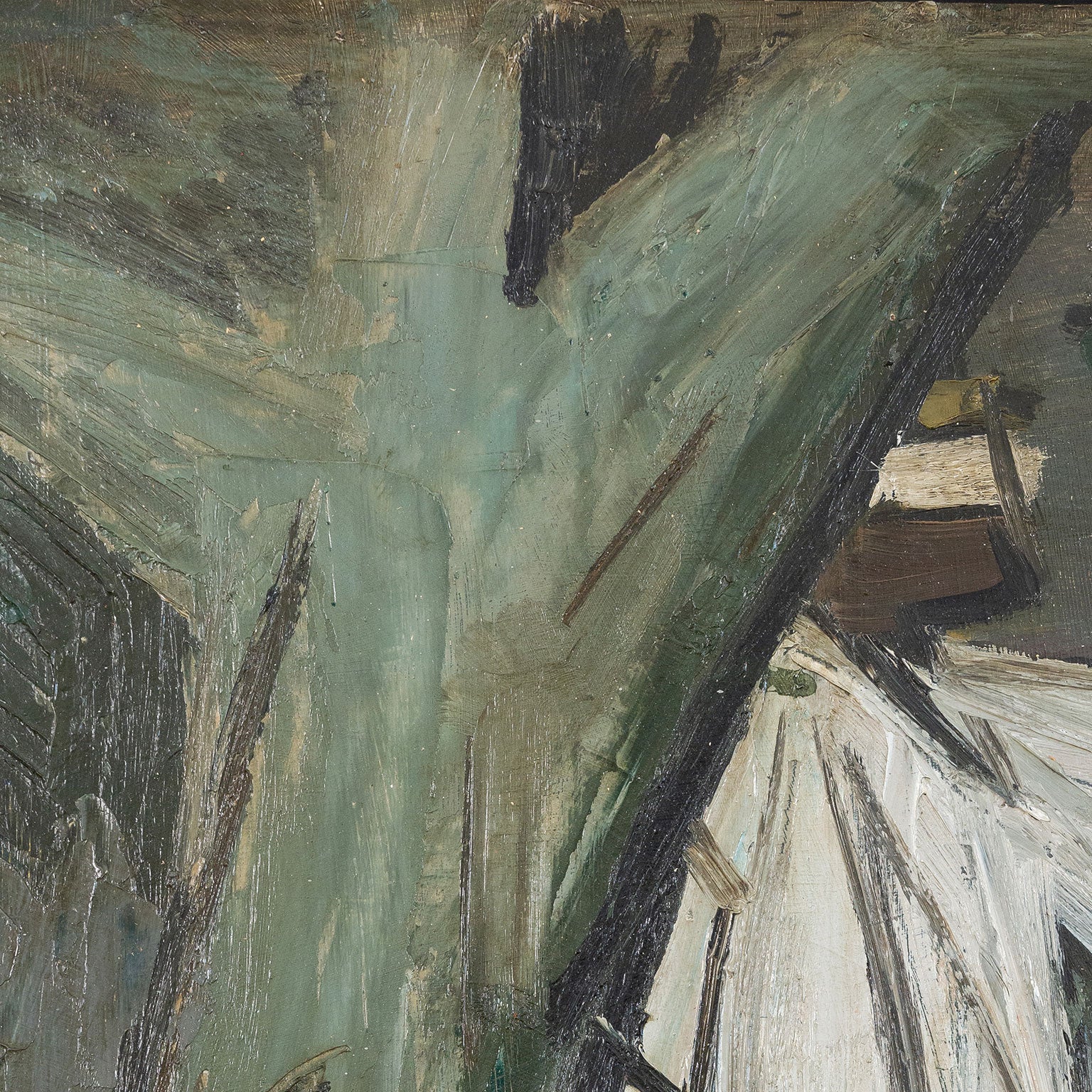 JACK BUSH "THE SEARCHER" OIL ON MASONITE, 1952 - Image 5