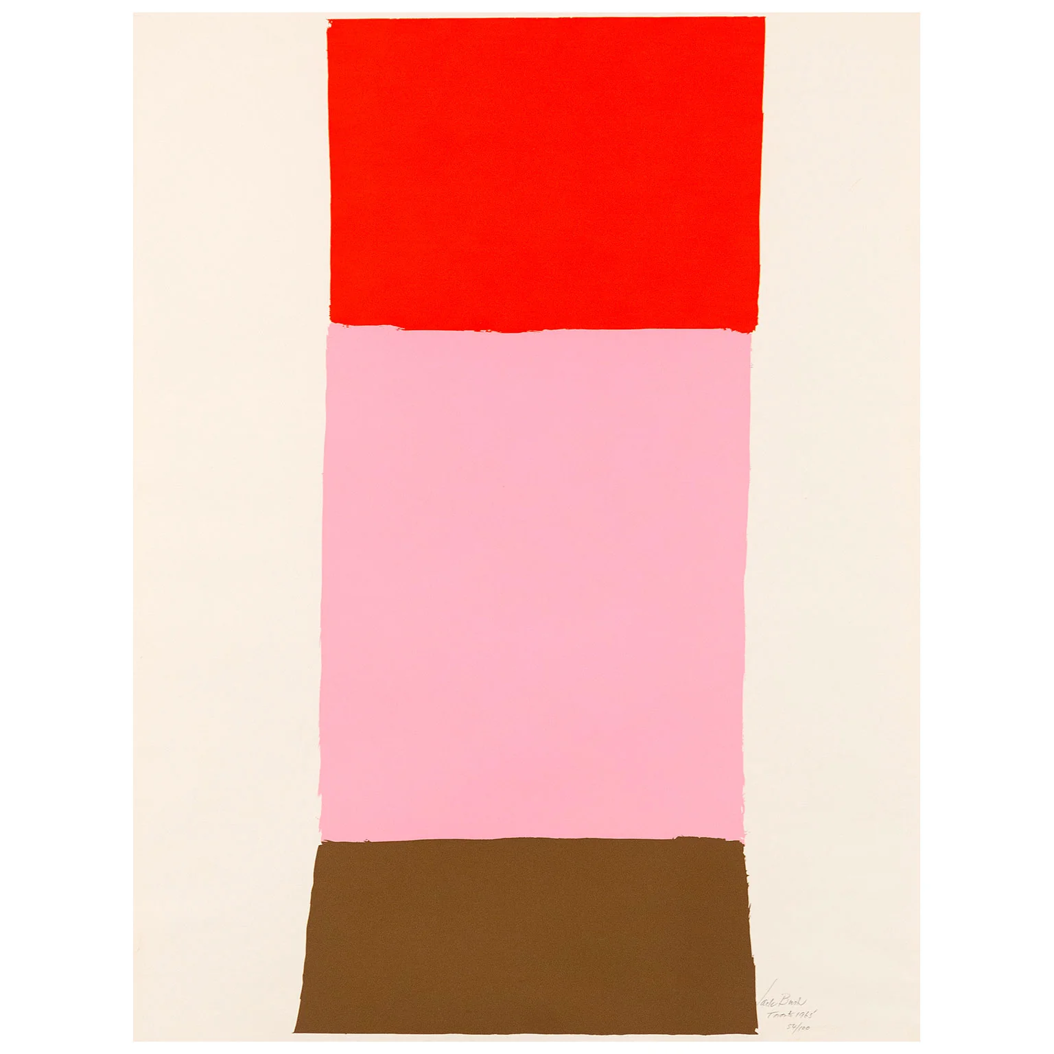 JACK BUSH "TORONTO 20" SILKSCREEN, 1965 - Image 3