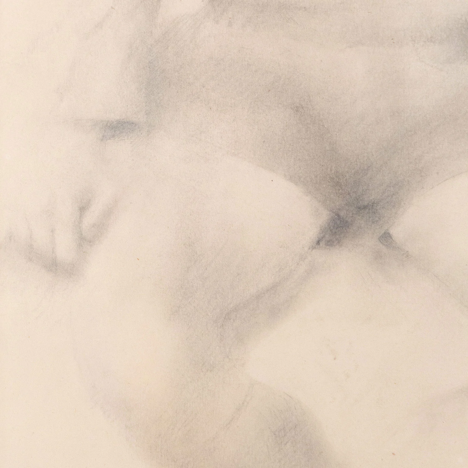 JACK CHAMBERS "STUDY OF A YOUNG BOY" GRAPHITE ON PAPER, 1958 - Image 8