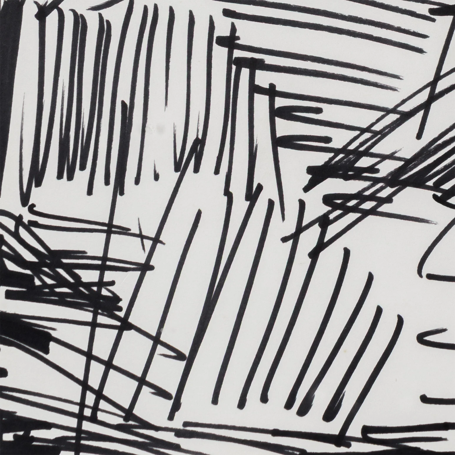 JEAN DUBUFFET "SITUATION XXVIII" COLLAGE, 1978 - Image 9