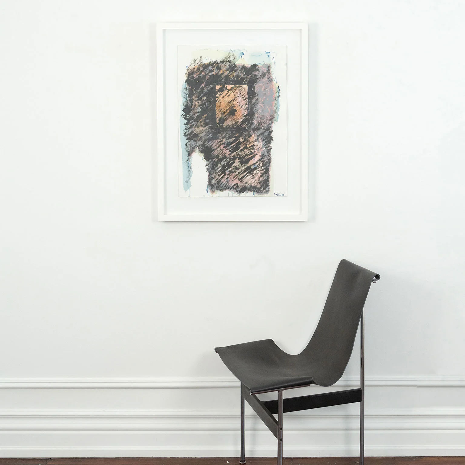 JEAN McEWEN "UNTITLED" WATERCOLOR, 1989 - Image 8