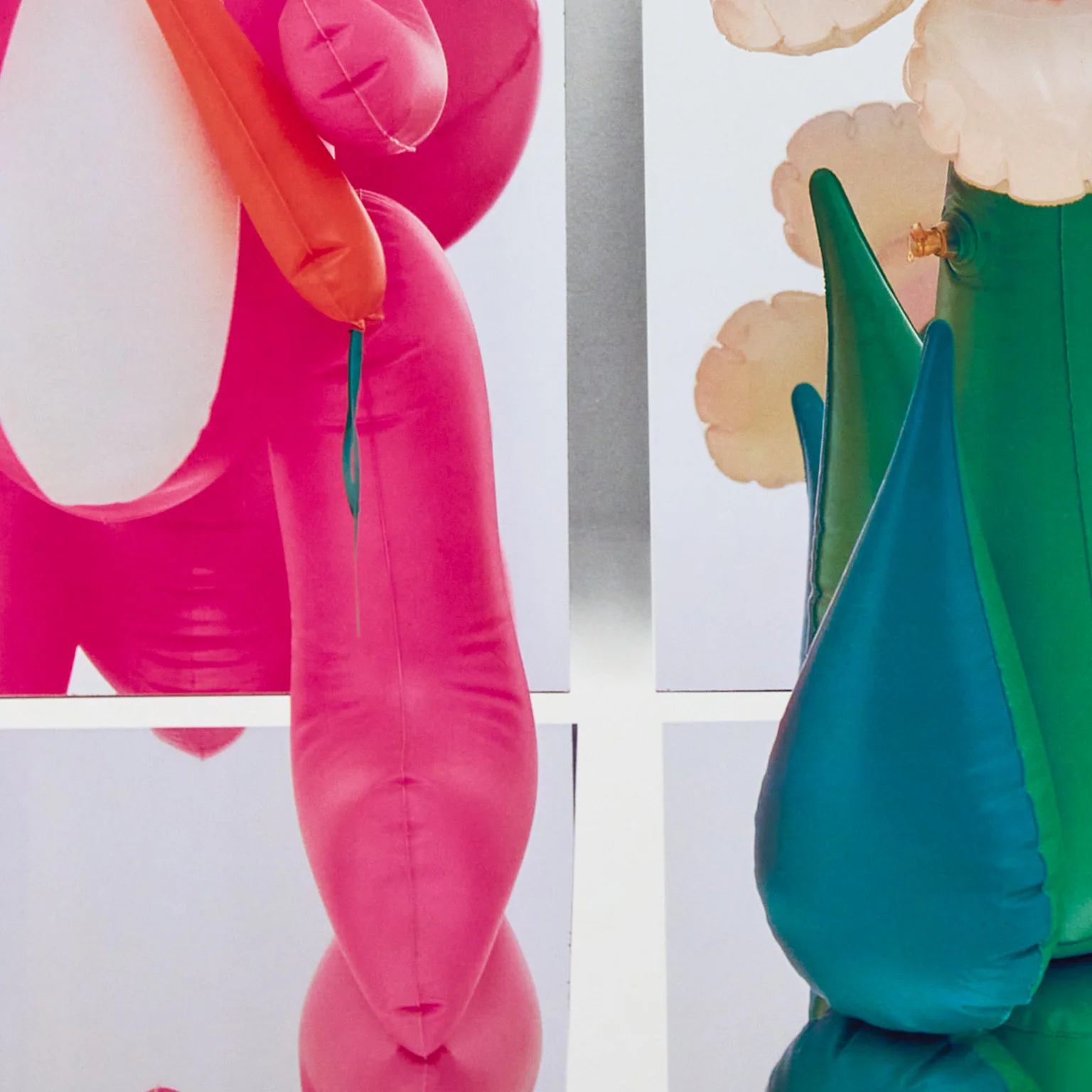 JEFF KOONS "INFLATABLE FLOWER & BUNNY", 1995 - Image 5